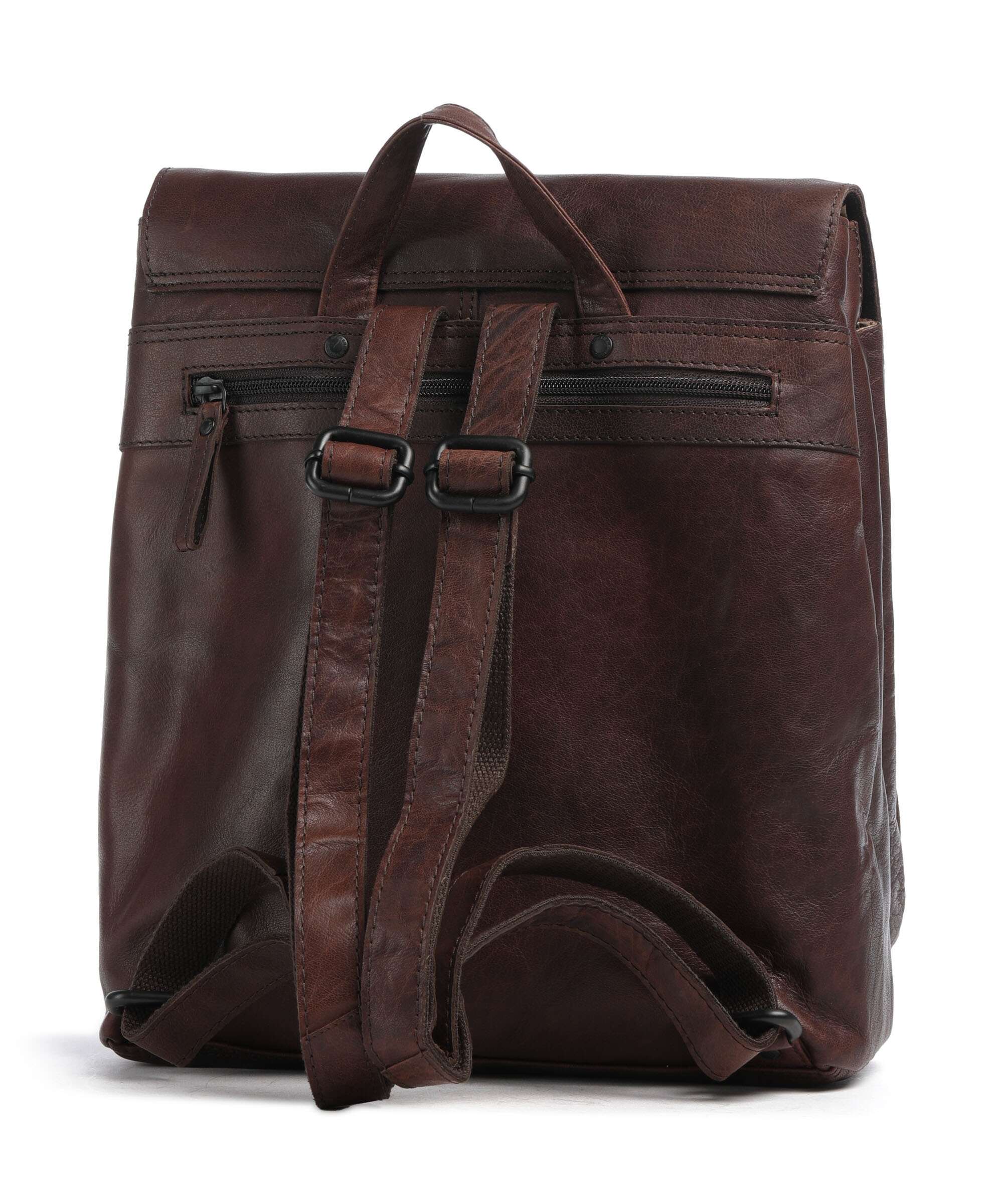 Spikes & Sparrow Bronco Tina Rugzak dark brown - Image 2