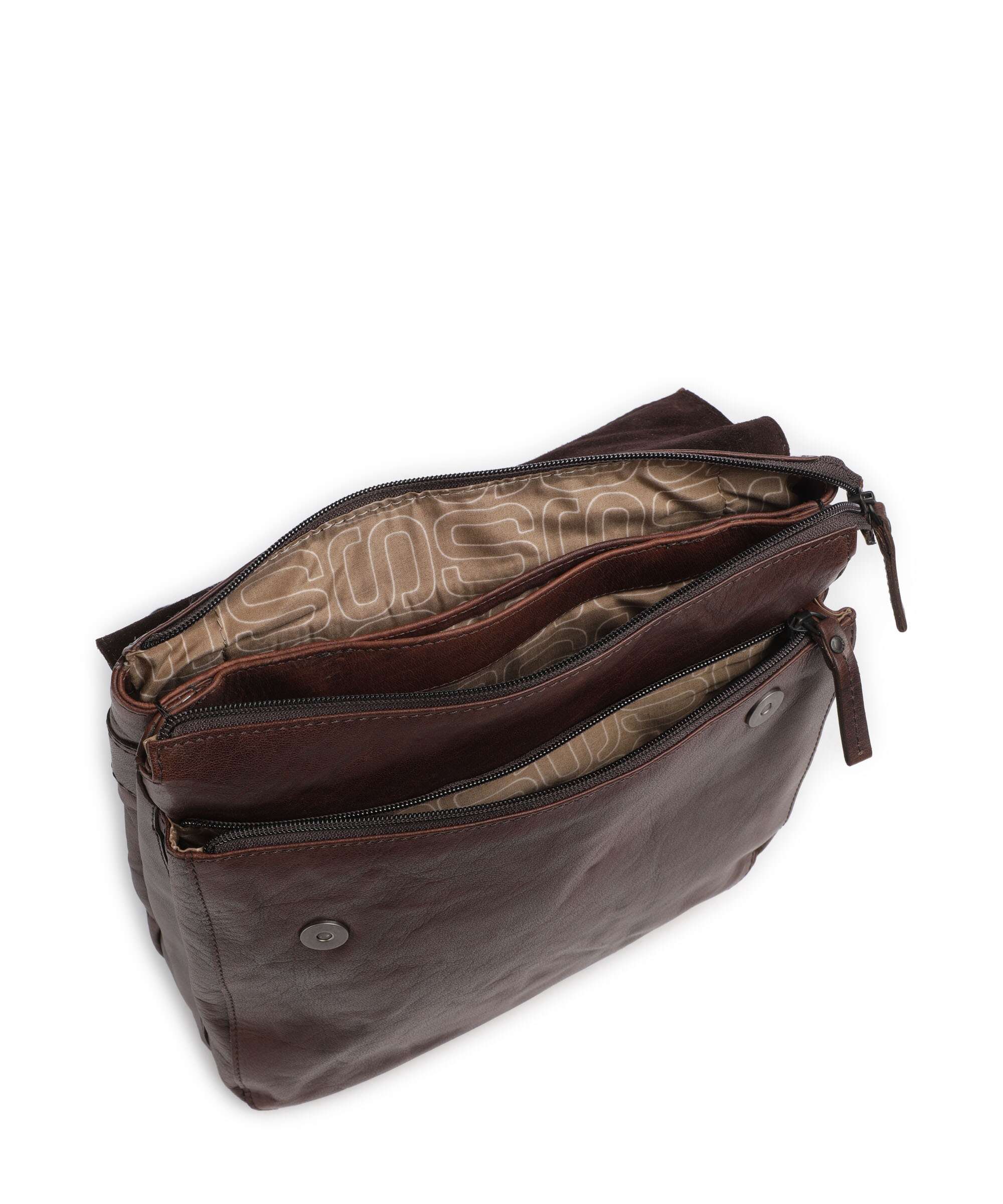 Spikes & Sparrow Bronco Tina Rugzak dark brown - Image 5