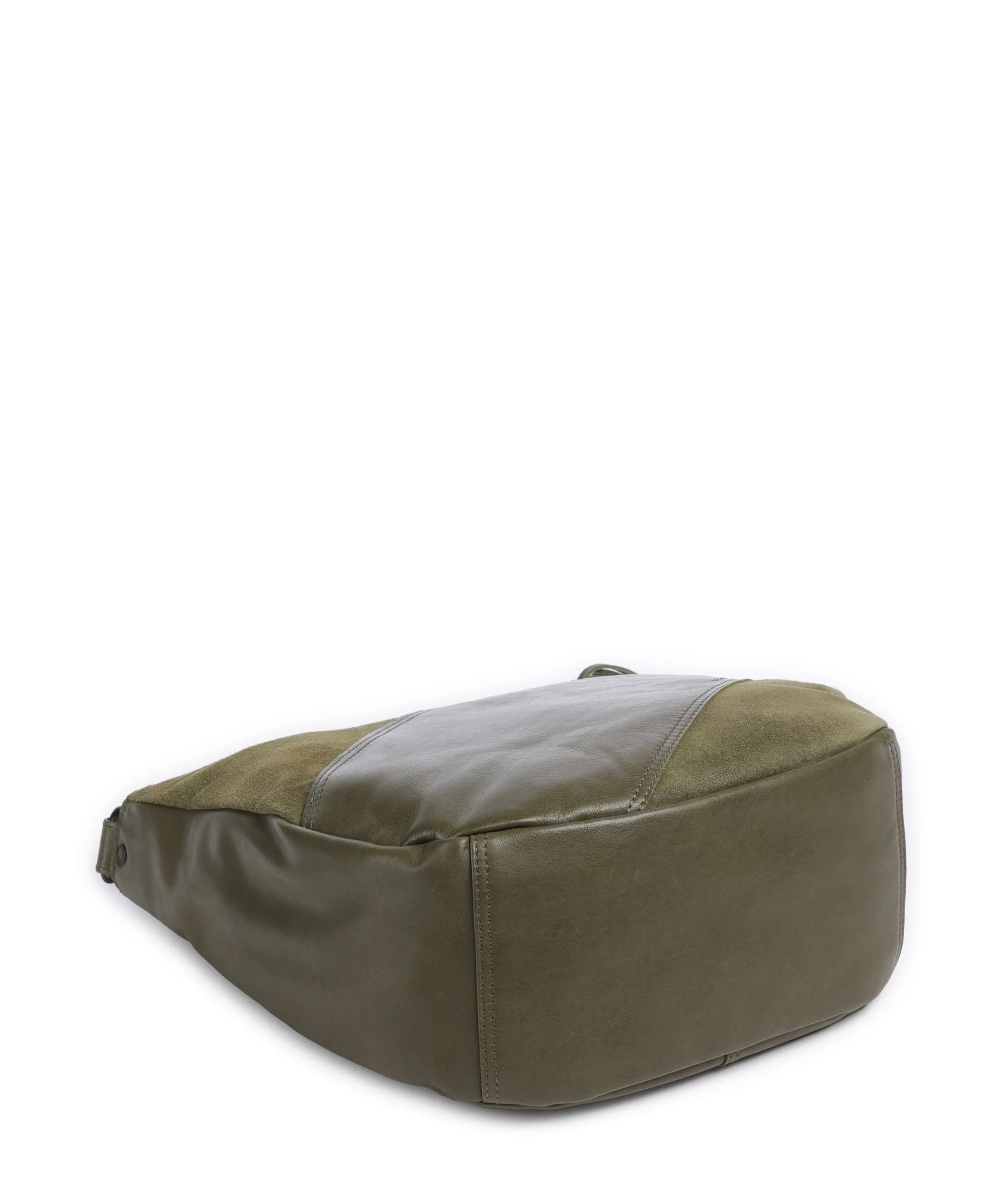 Spikes & Sparrow Suede Mix Natalia Hobo tas green - Image 4