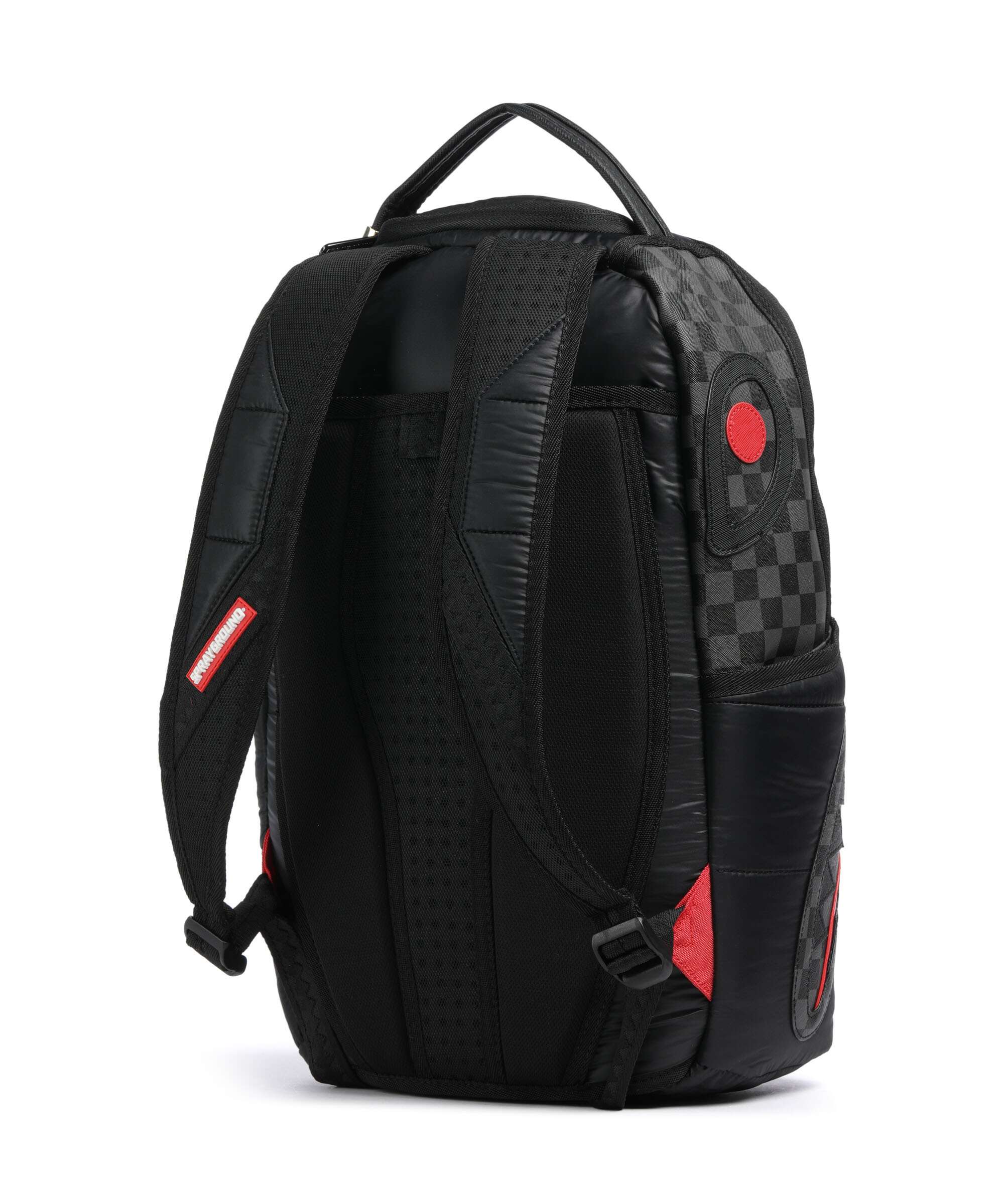 Sprayground Black Puffer Check Rugzak black/grey - Image 2