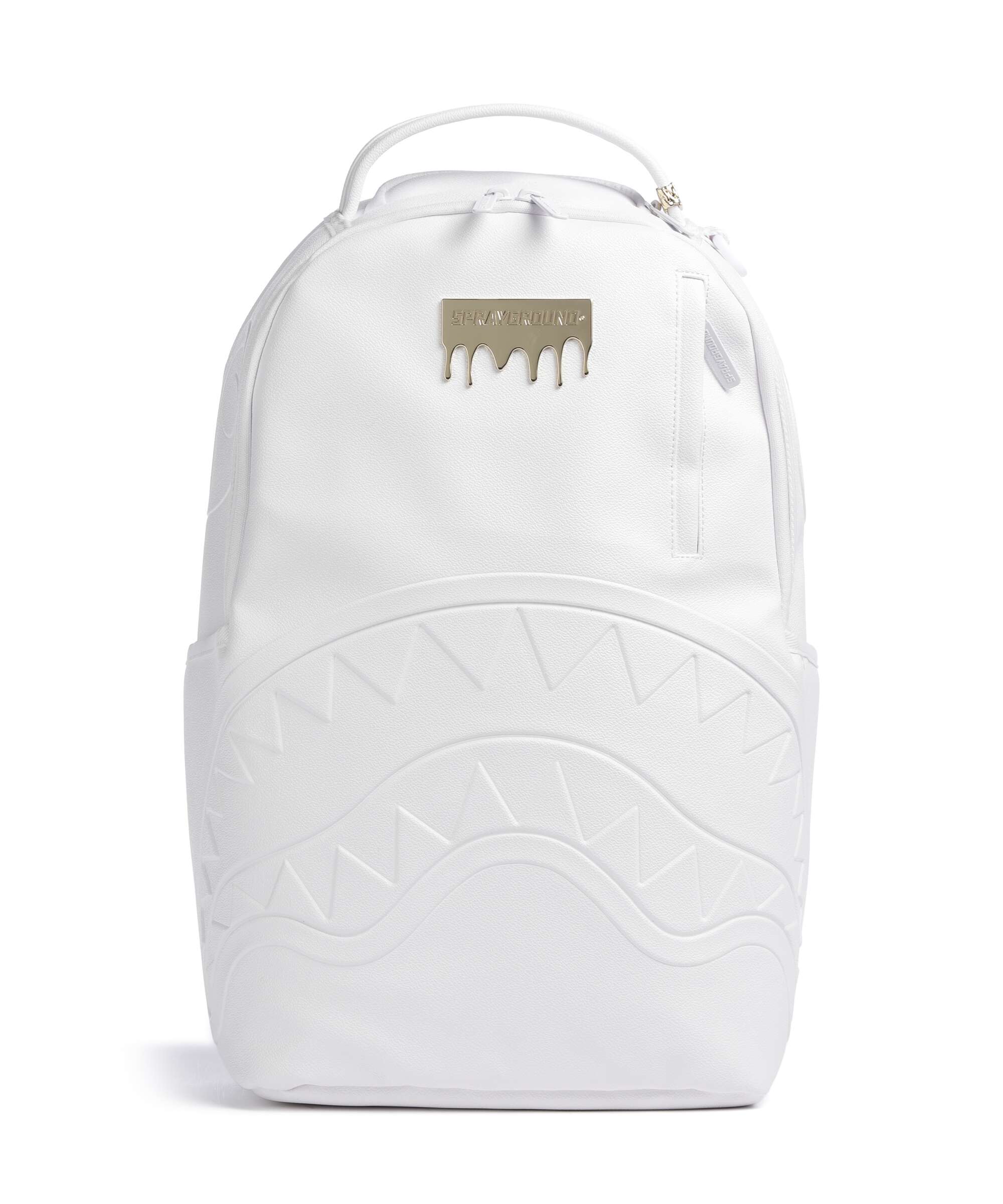 Sprayground Gold Brick Luxe White Rugzak white