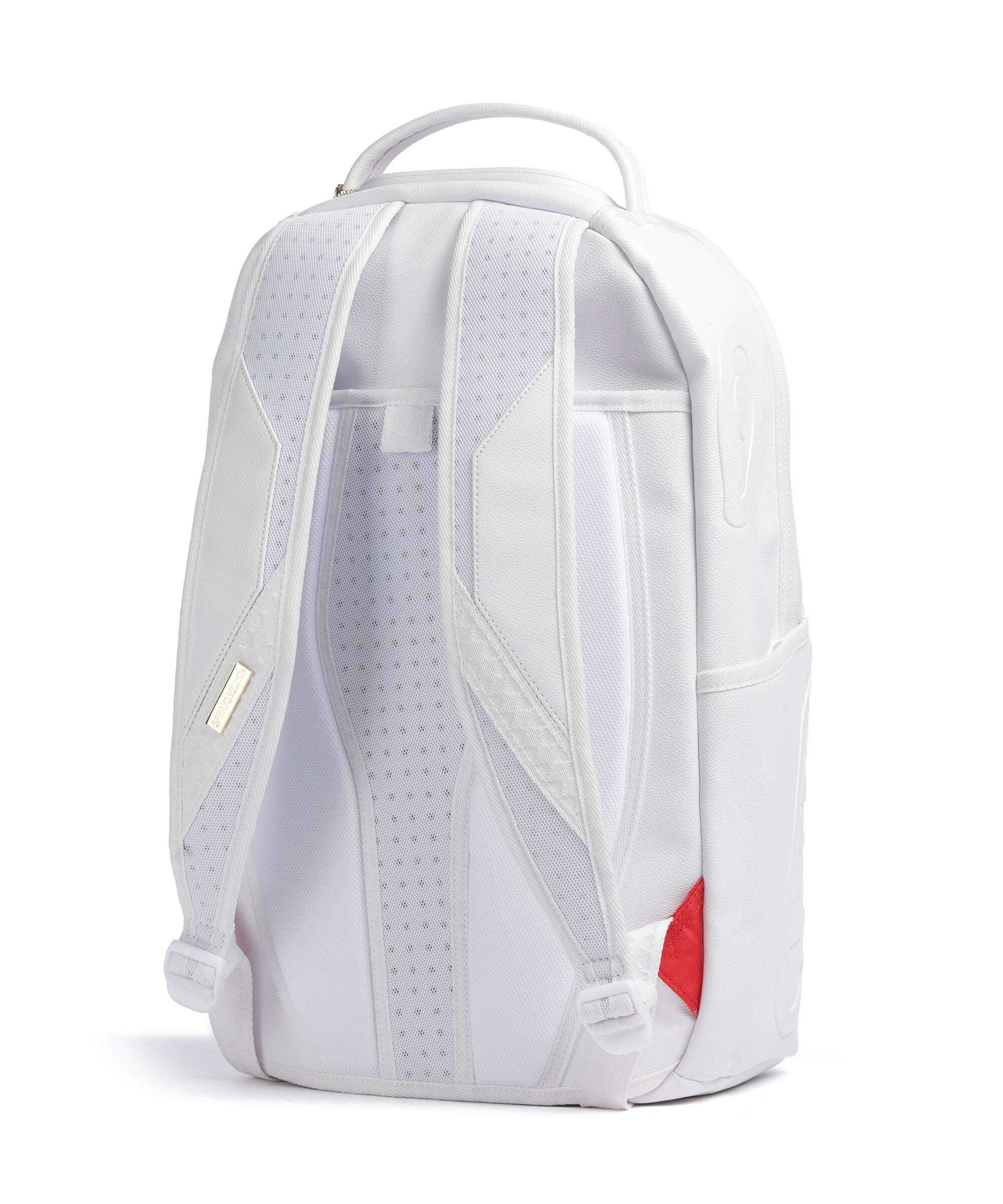 Sprayground Gold Brick Luxe White Rugzak white - Image 2
