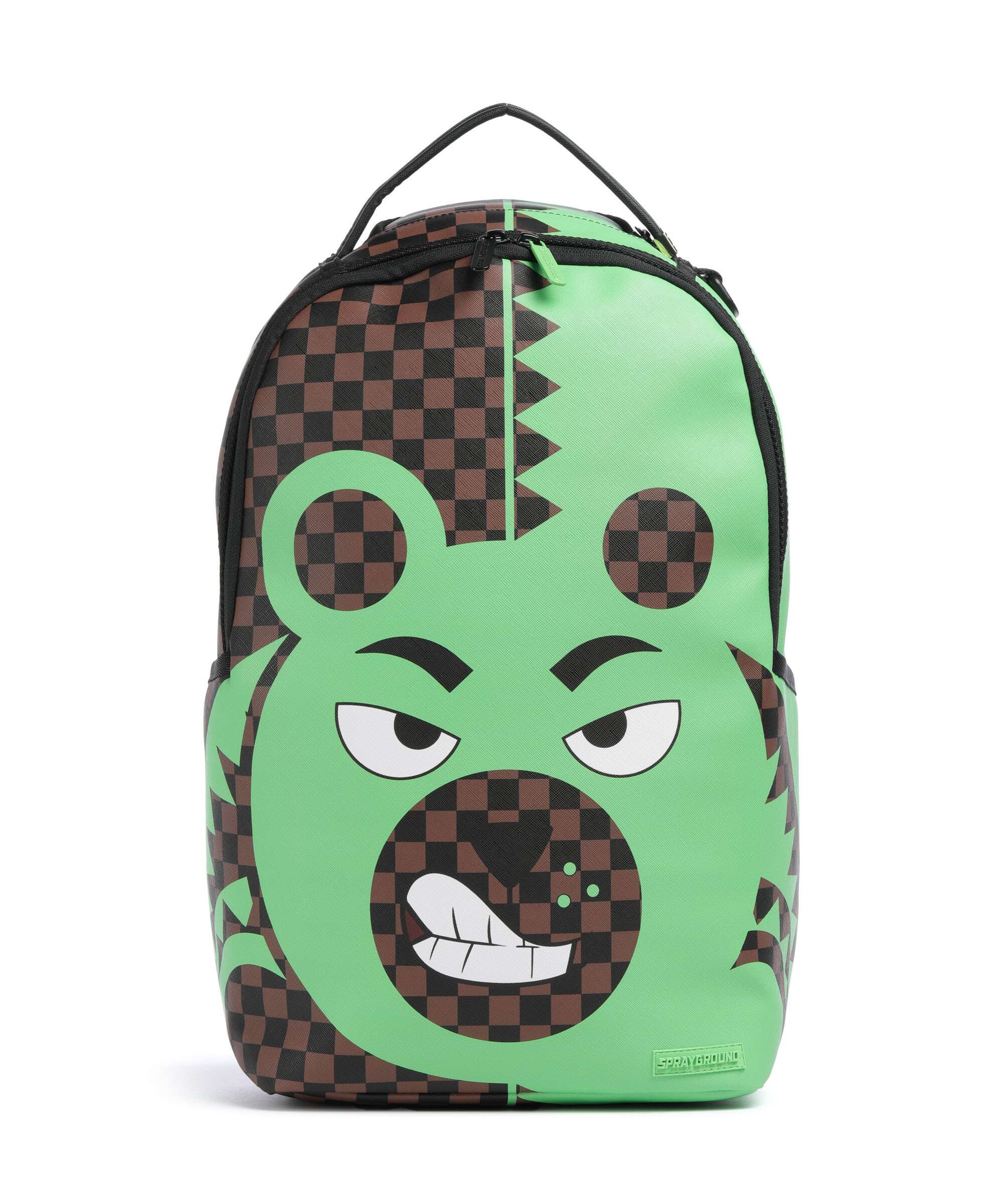 Sprayground Green Money Bear Rugzak multicolour
