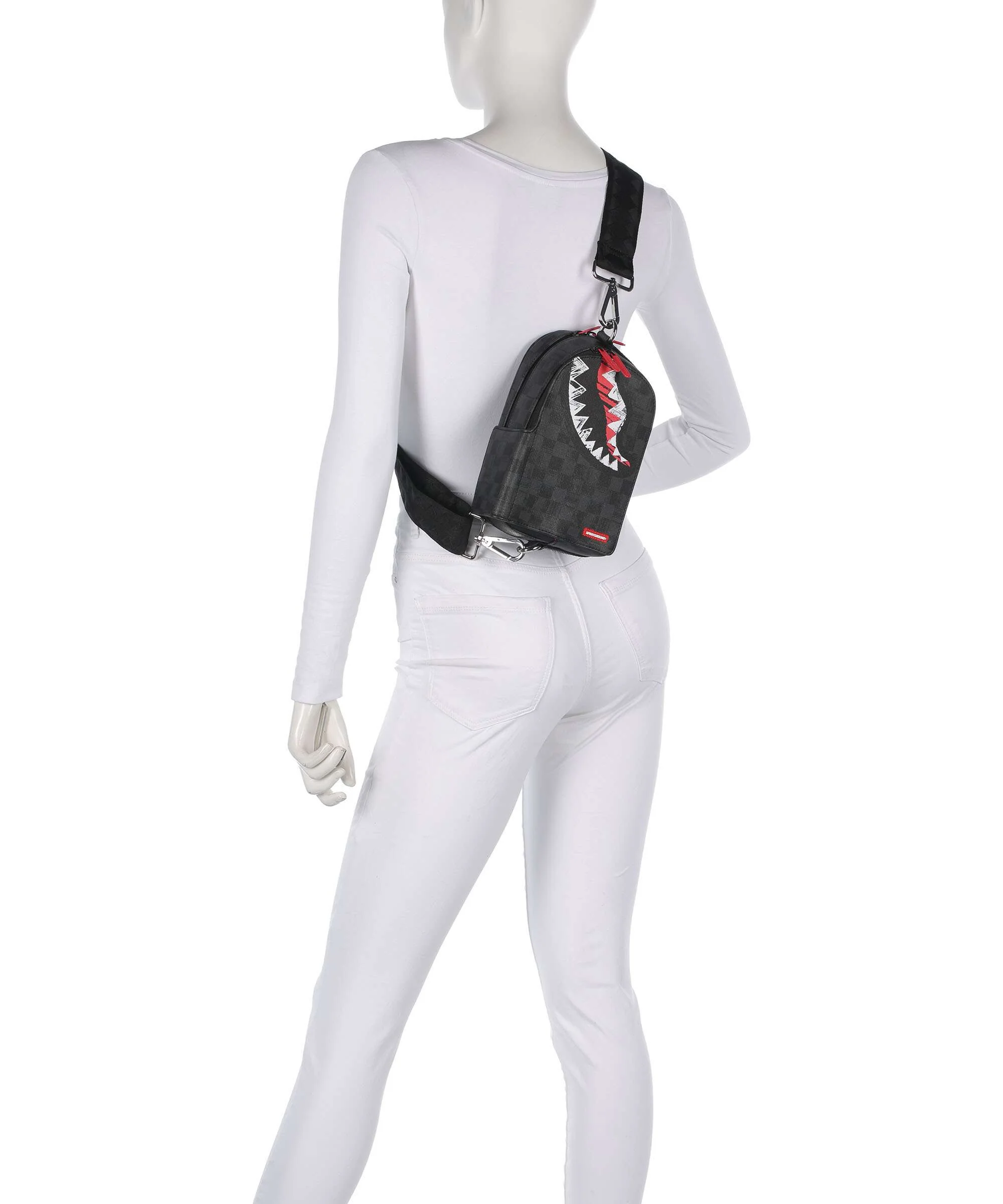 Sprayground Scribble Shark Sling rugzak multicolour - Image 3