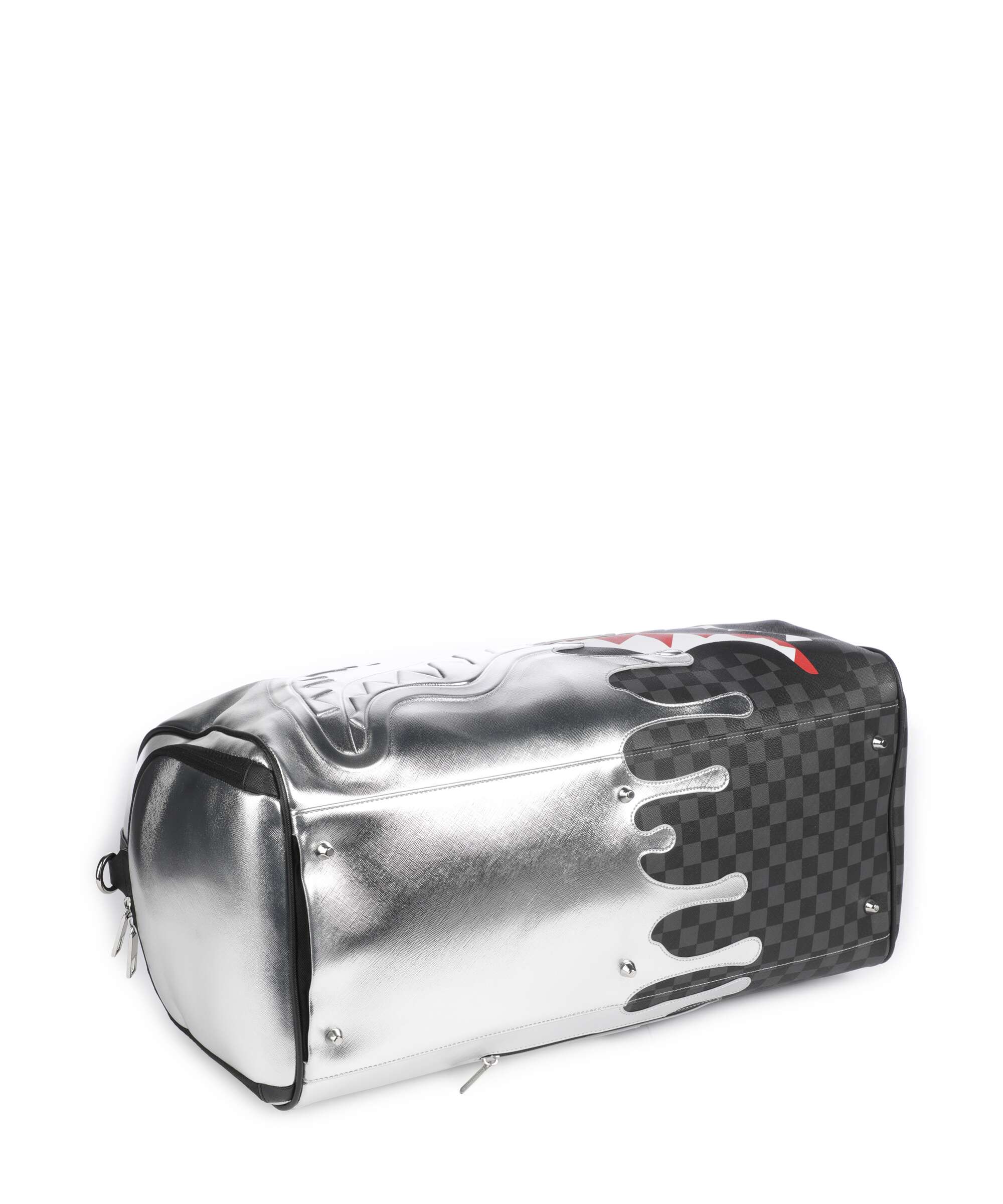 Sprayground Silver Side Drip Weekendtas silver - Image 5