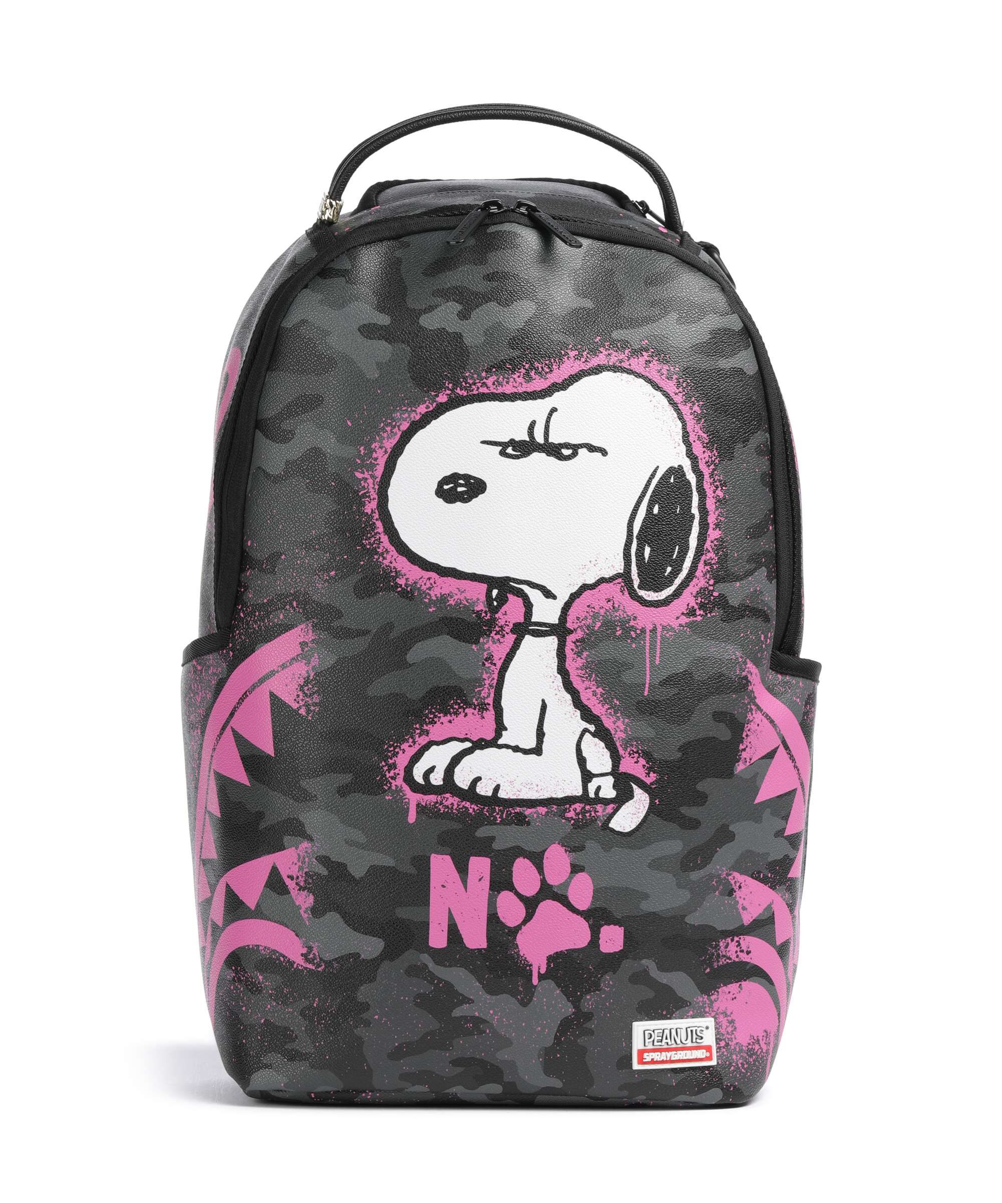 Sprayground Snoopy Pink Stencil Rugzak multicolour