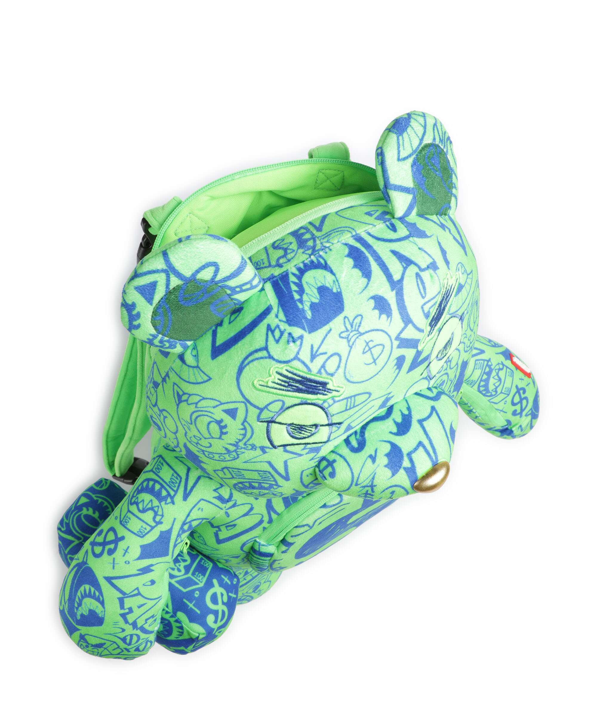 Sprayground Tatted Up No Face Moneybear Rugzak multicolour - Image 5