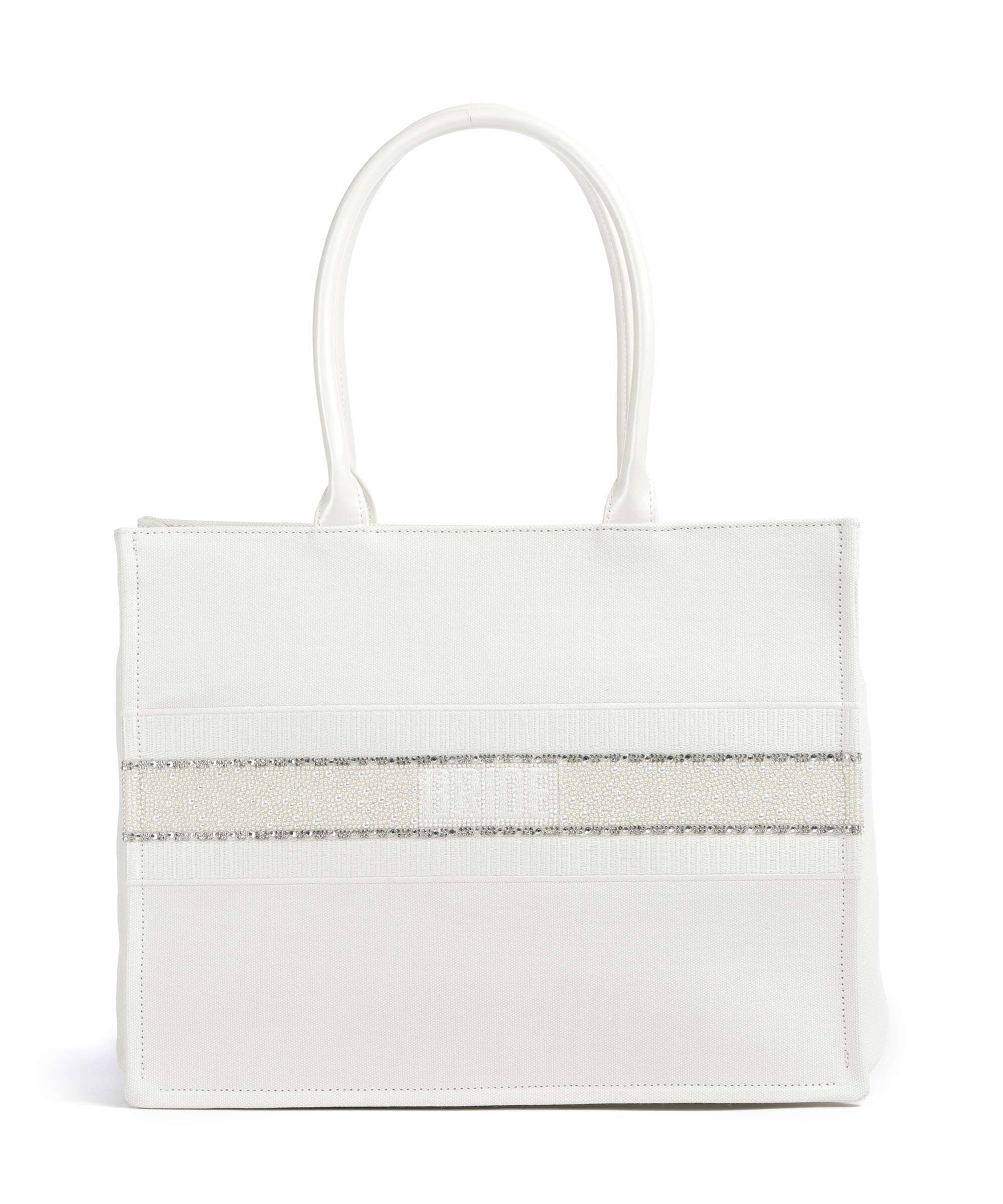 Steve Madden BBRIDE Boodschappentas white
