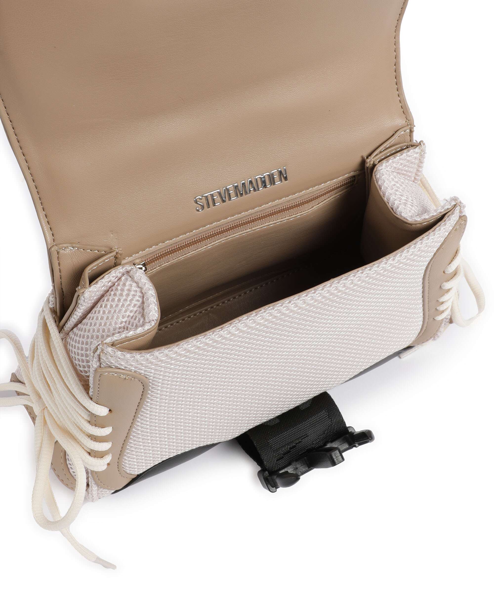 Steve Madden BDIEGO Handtas cream/black - Image 6