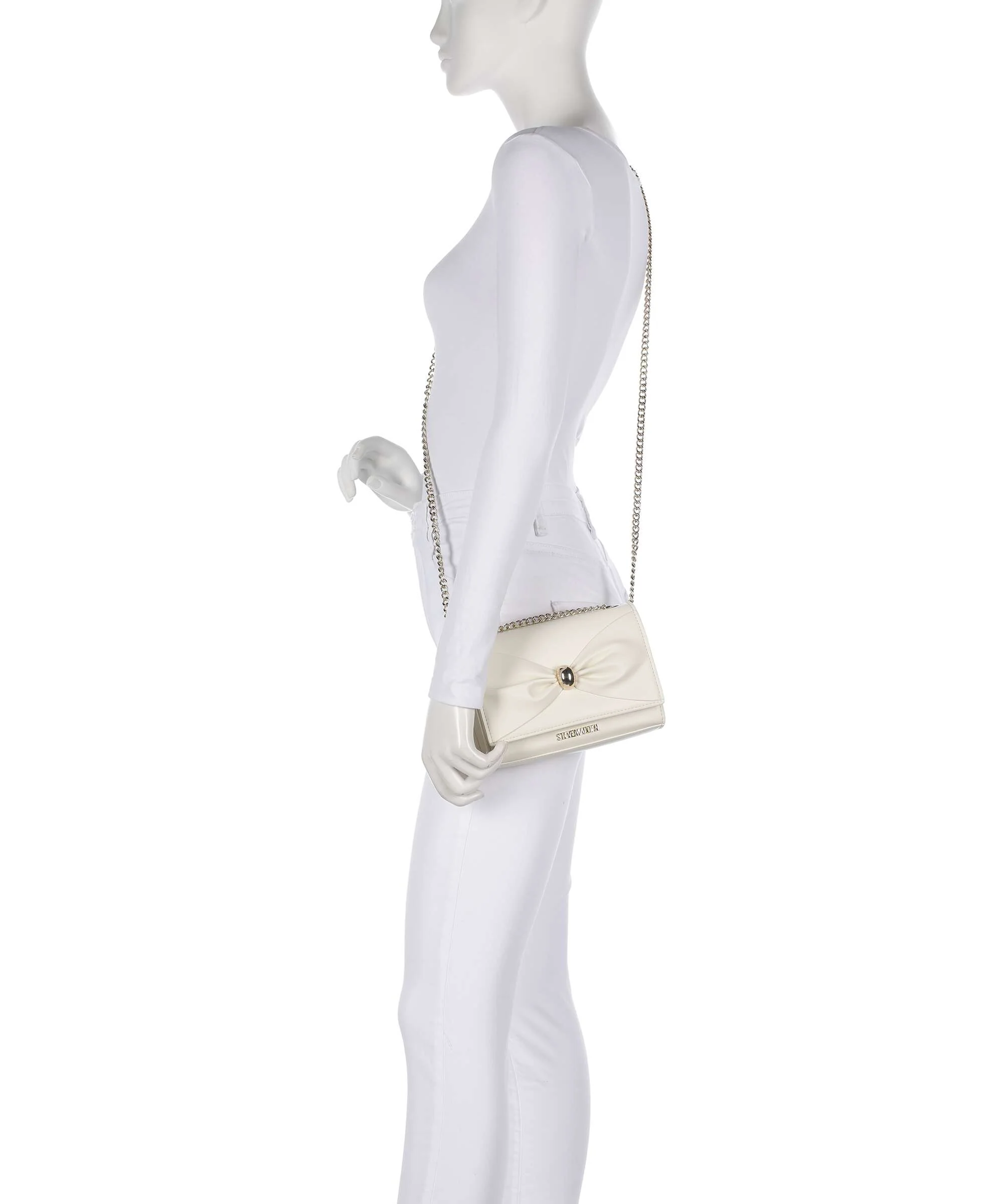 Steve Madden BDIPSY Schoudertas white/gold - Image 4