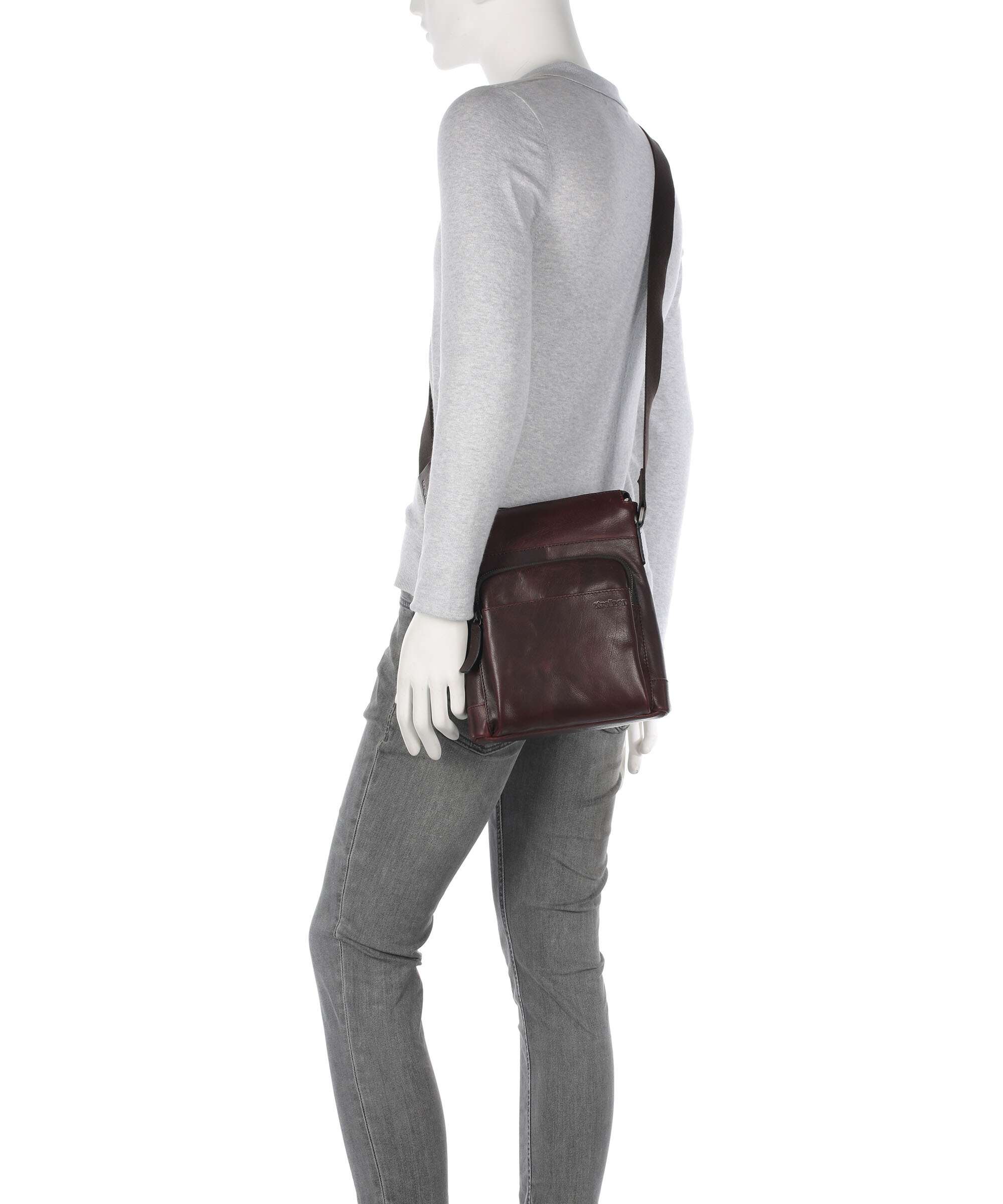Strellson Abbey Crossbody tas dark brown - Image 3