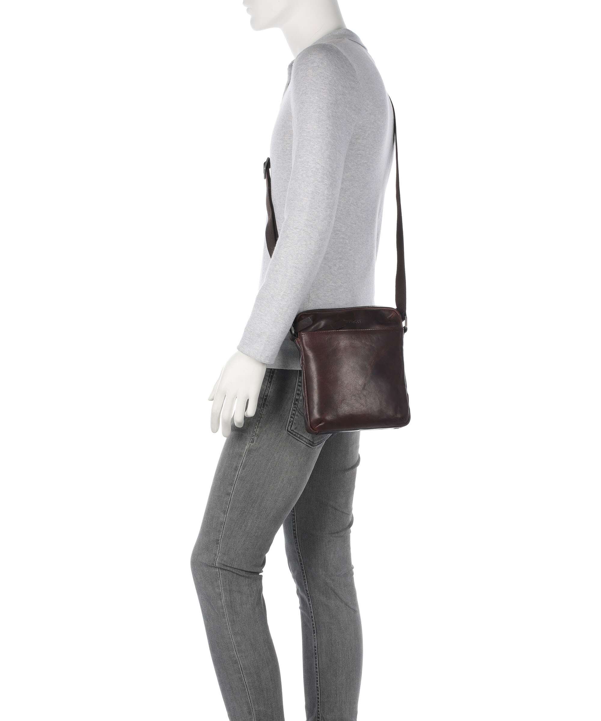 Strellson Abbey Crossbody tas dark brown - Image 3
