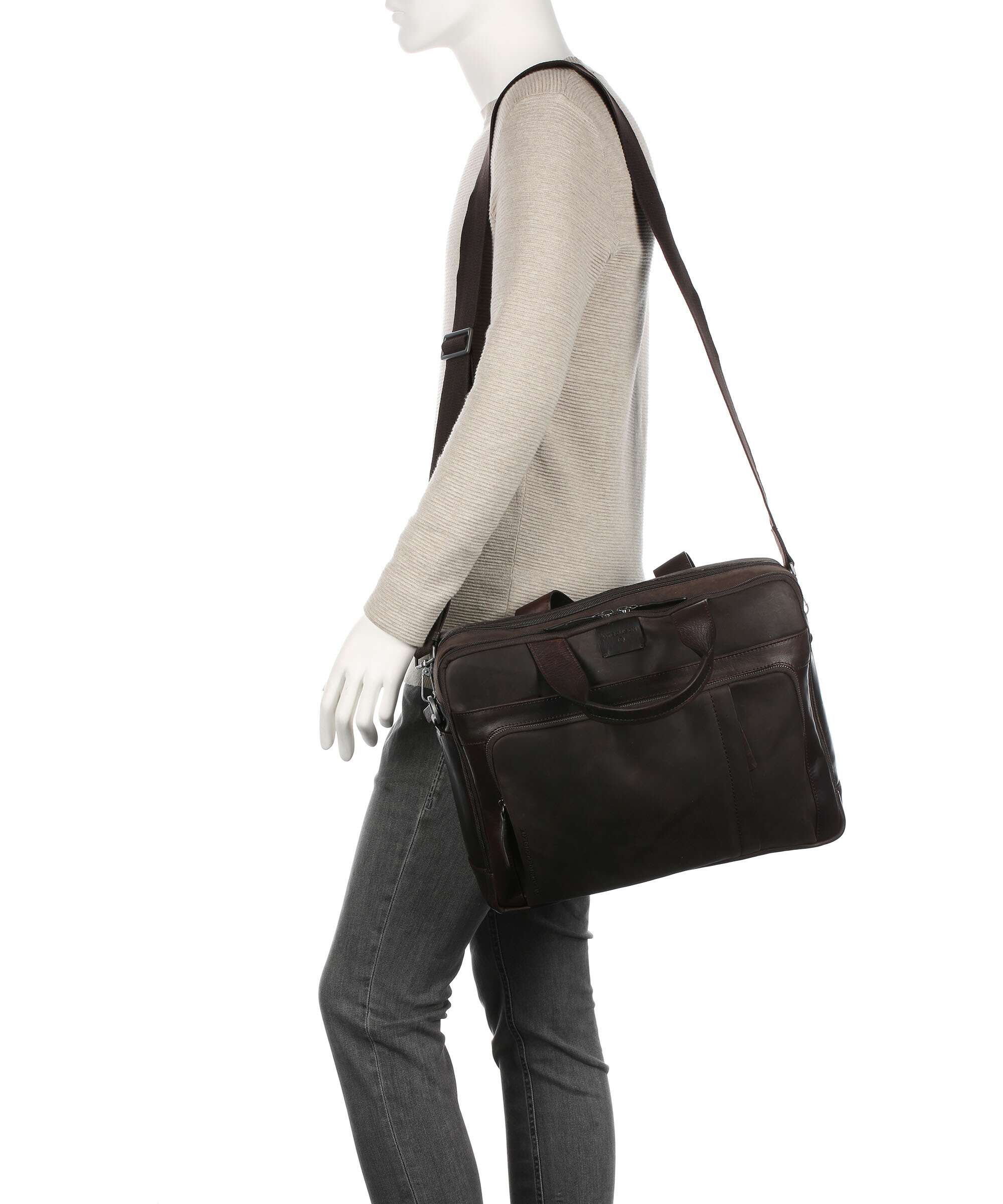 Strellson Brick Lane Aktetas dark brown - Image 3
