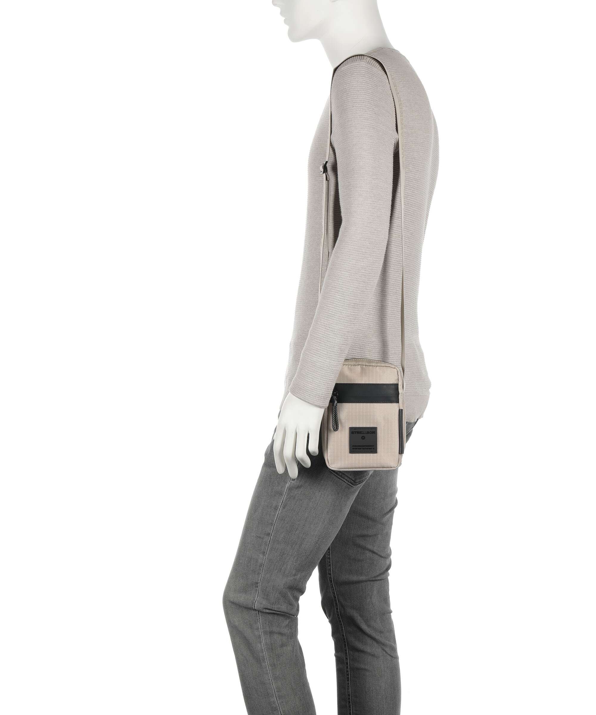 Strellson Northwood Crossbody tas beige - Image 3