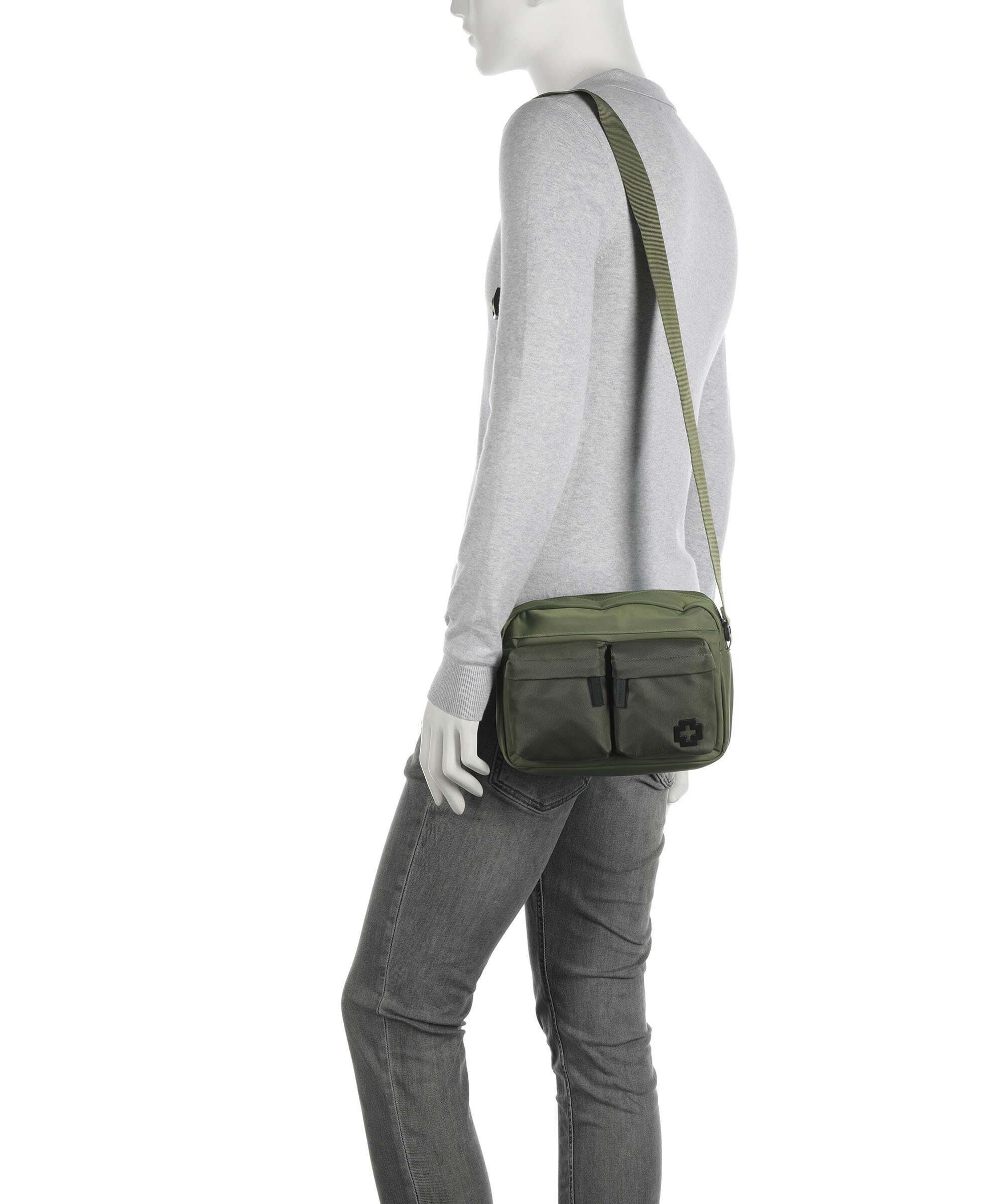 Strellson Wood Street Odd Crossbody tas khaki - Image 3