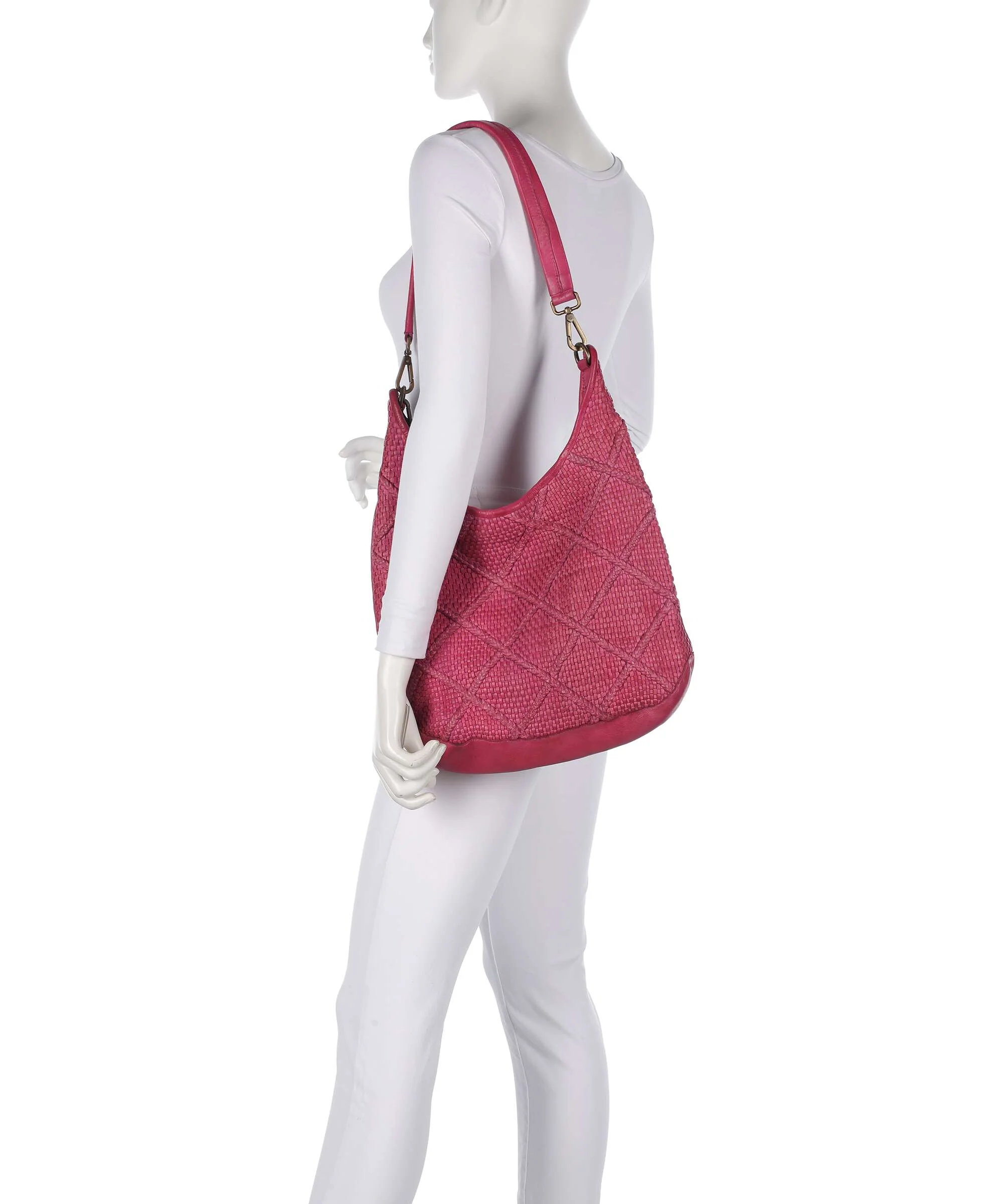 Taschendieb Wien Beatrixpark 2 Hobo tas pink power - Image 3