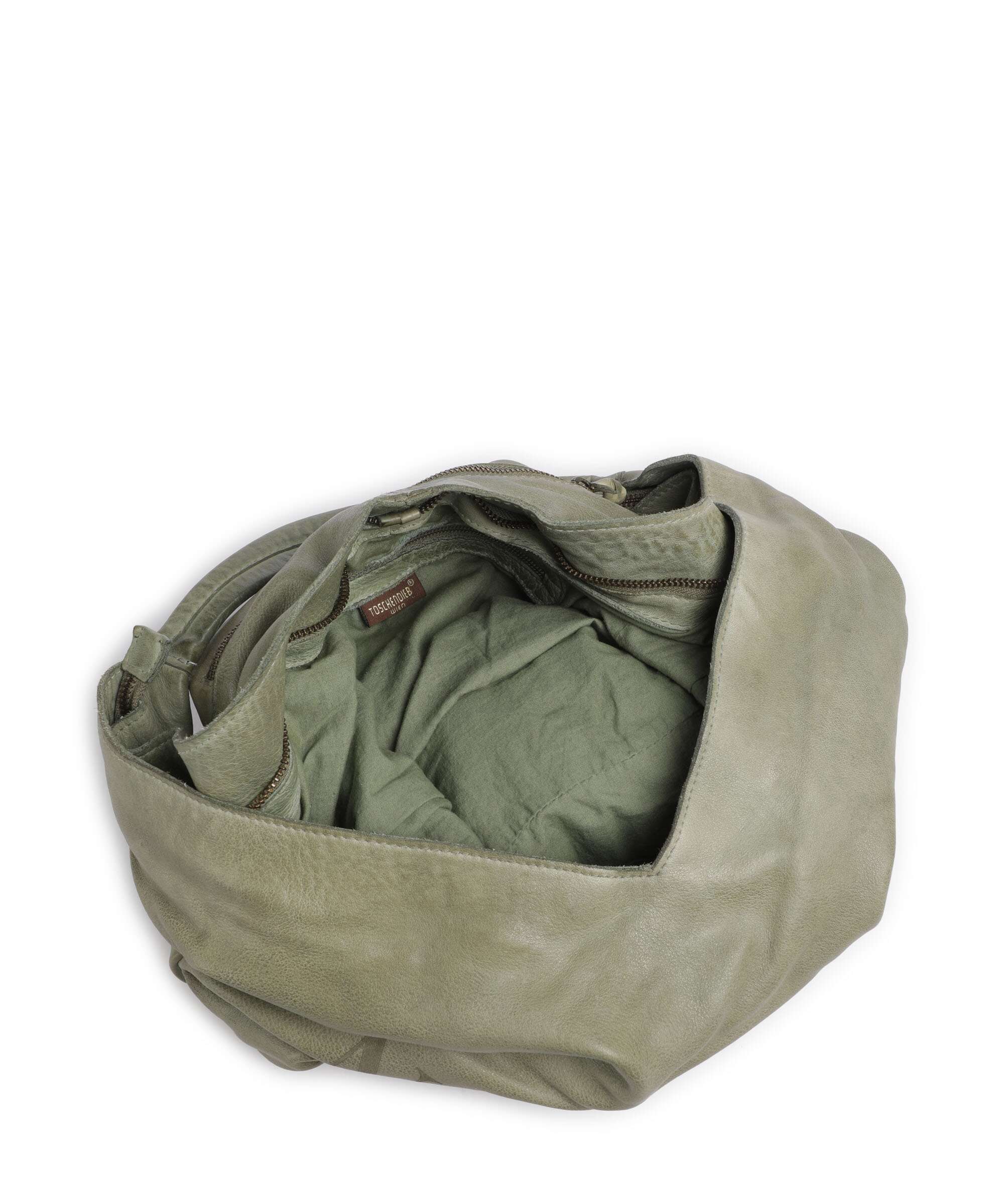 Taschendieb Wien Freundgasse 1 Boodschappentas green leaf - Image 6