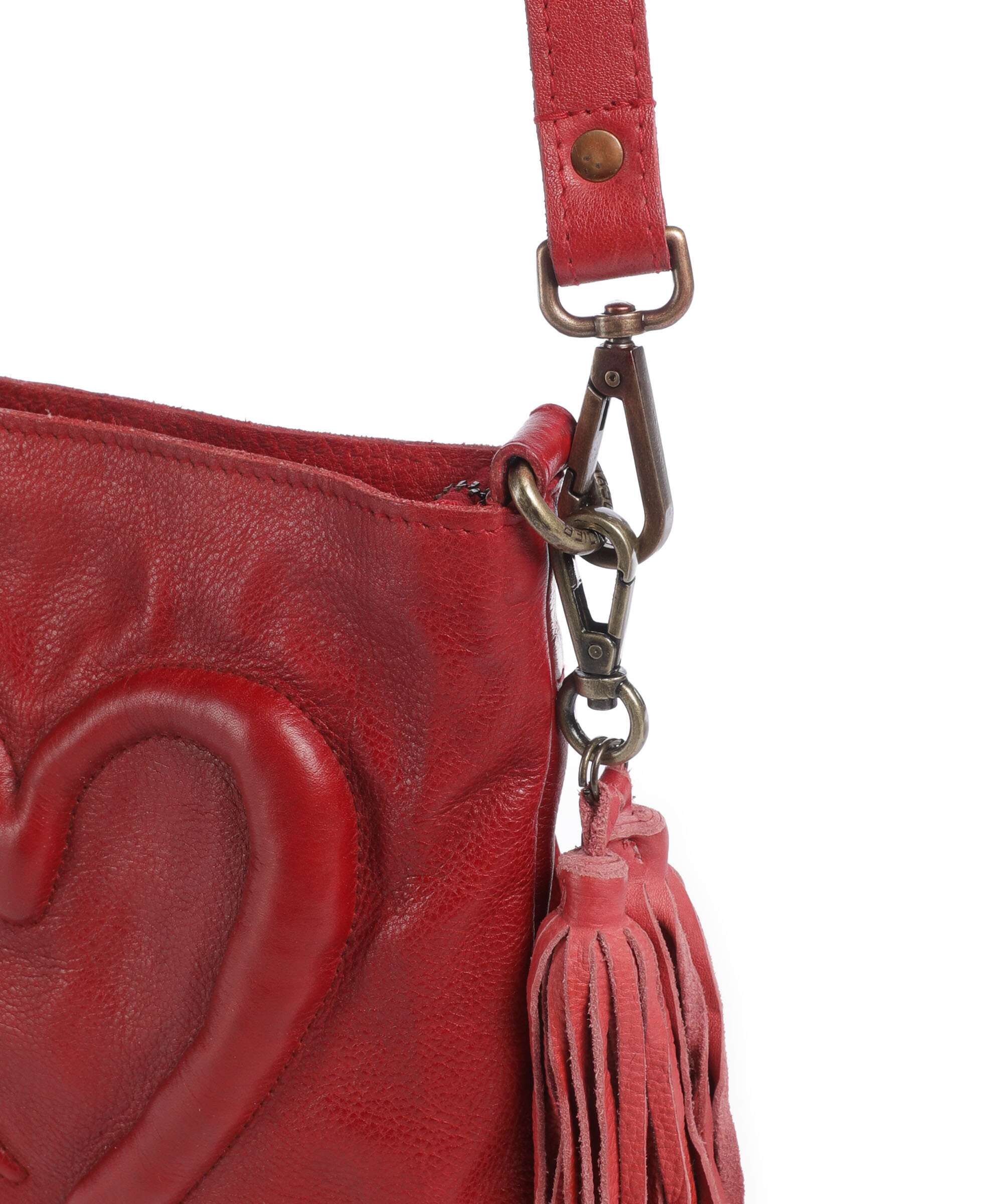 Taschendieb Wien Herzweg 4 Crossbody tas red solid - Image 4