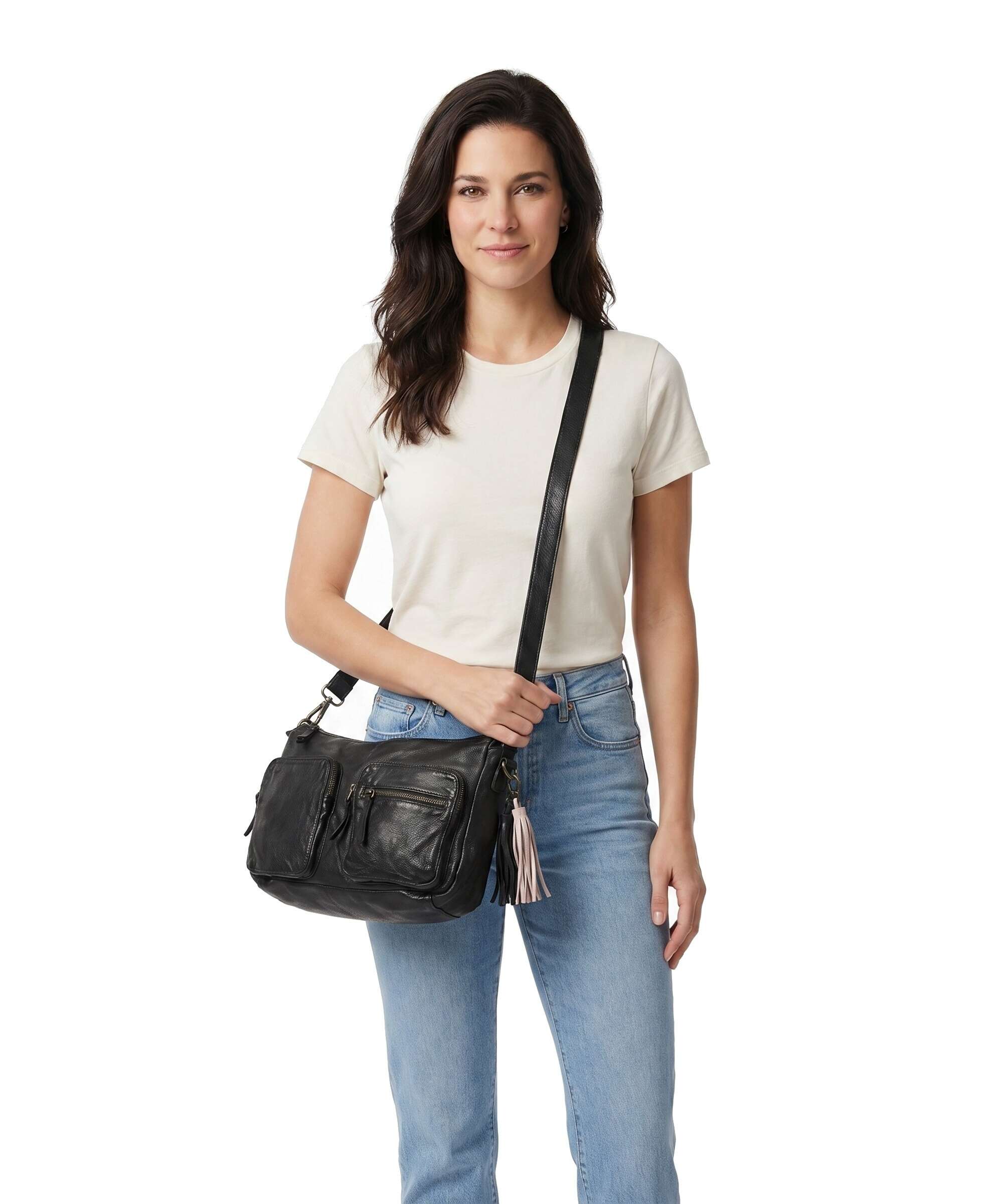 Taschendieb Wien Kaisterstrasse 5 Crossbody tas black bean - Image 3