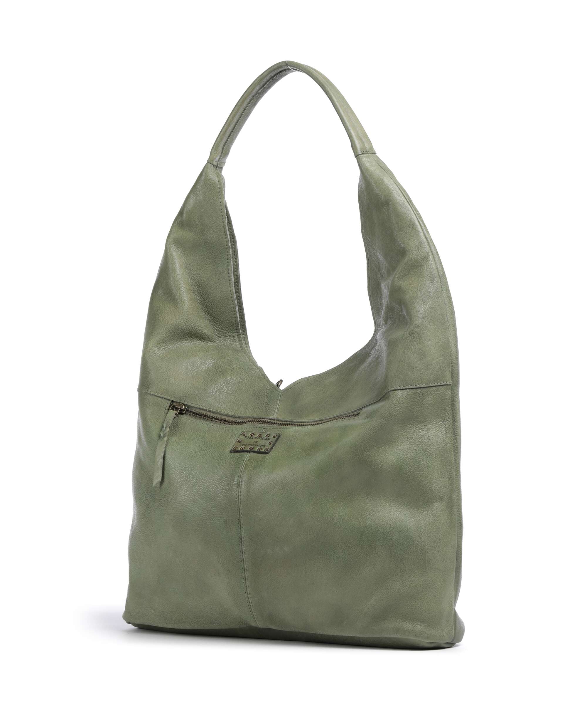 Taschendieb Wien Lachnerstrasse 5 Boodschappentas green leaf - Image 2