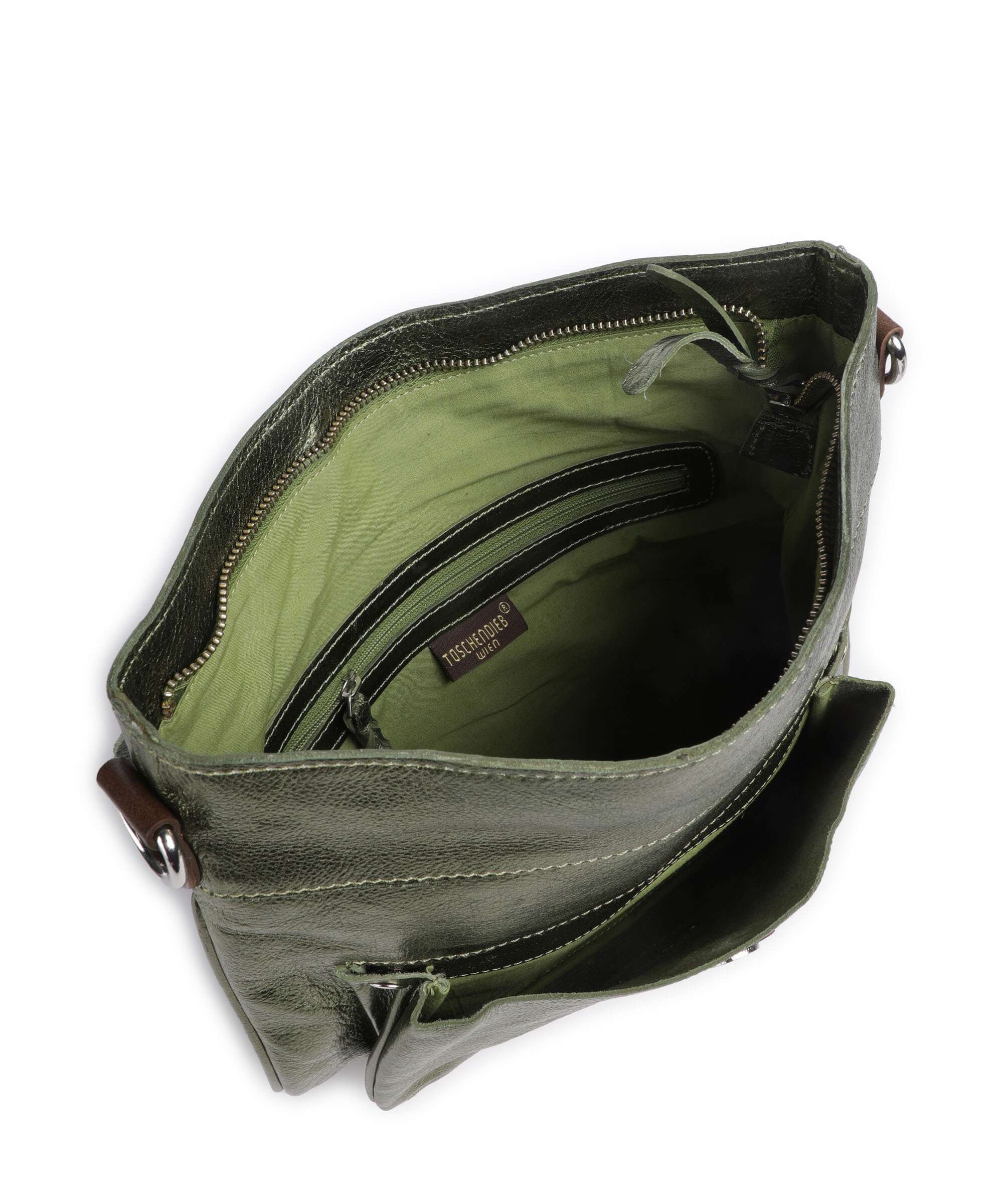 Taschendieb Wien Salvatorgasse 2 Crossbody tas green moos - Image 6