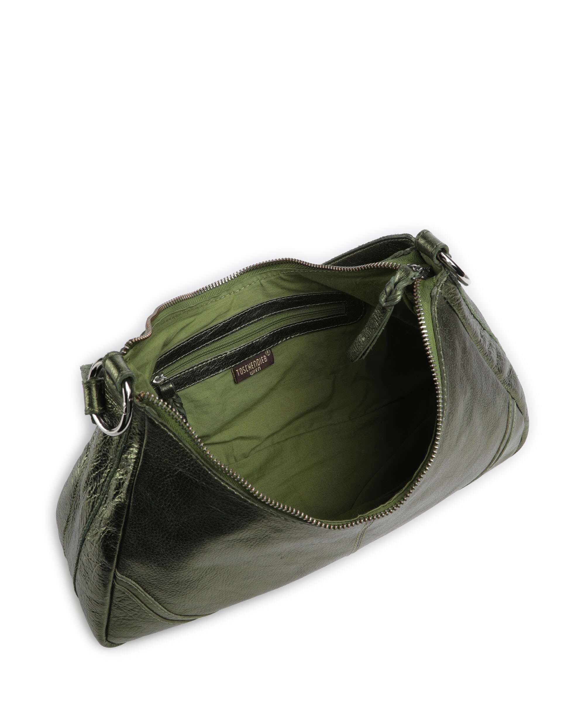Taschendieb Wien Salvatorgasse 3 Schoudertas green moos - Image 6