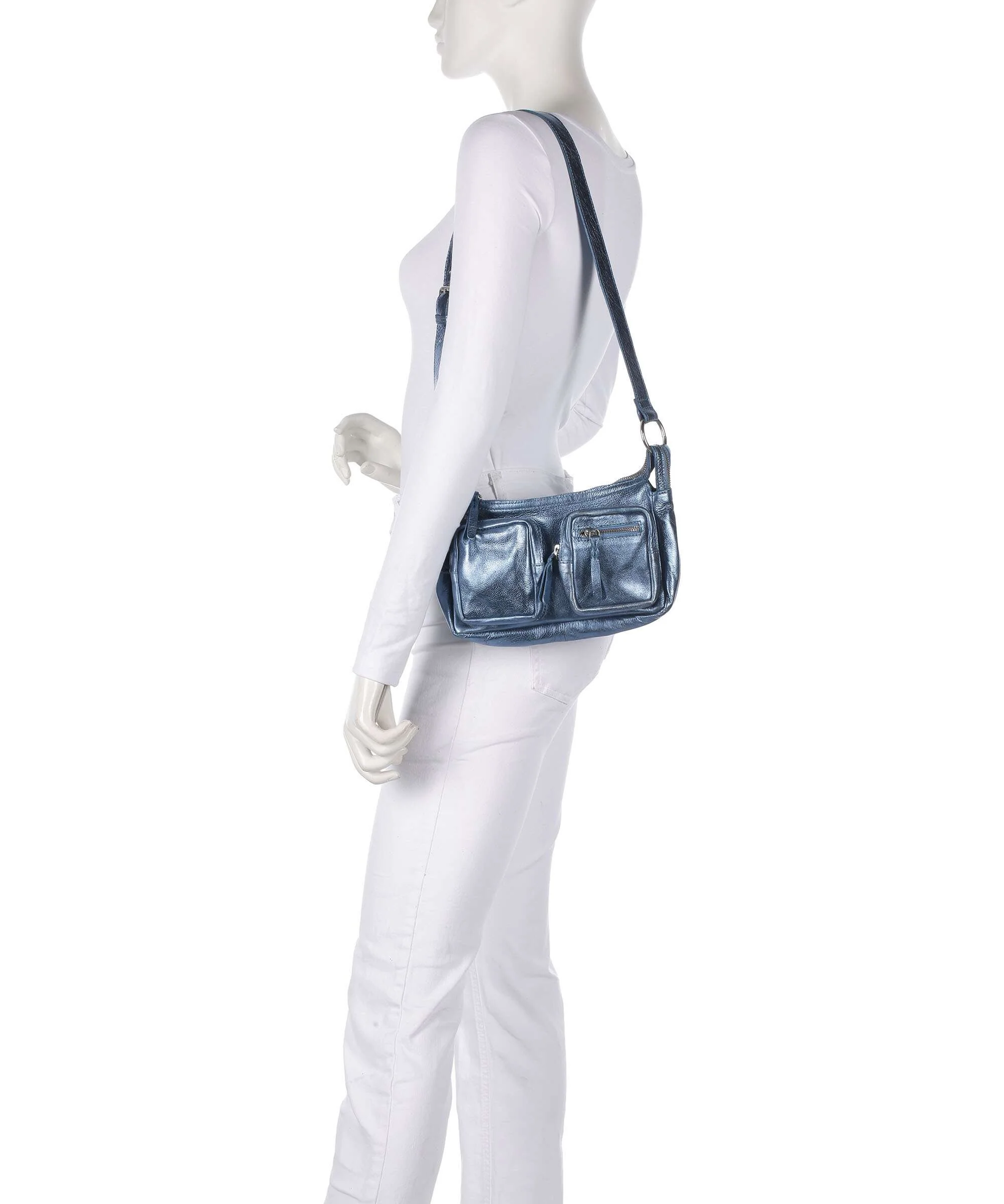 Taschendieb Wien Salvatorgasse 4 Schoudertas blue sea - Image 3