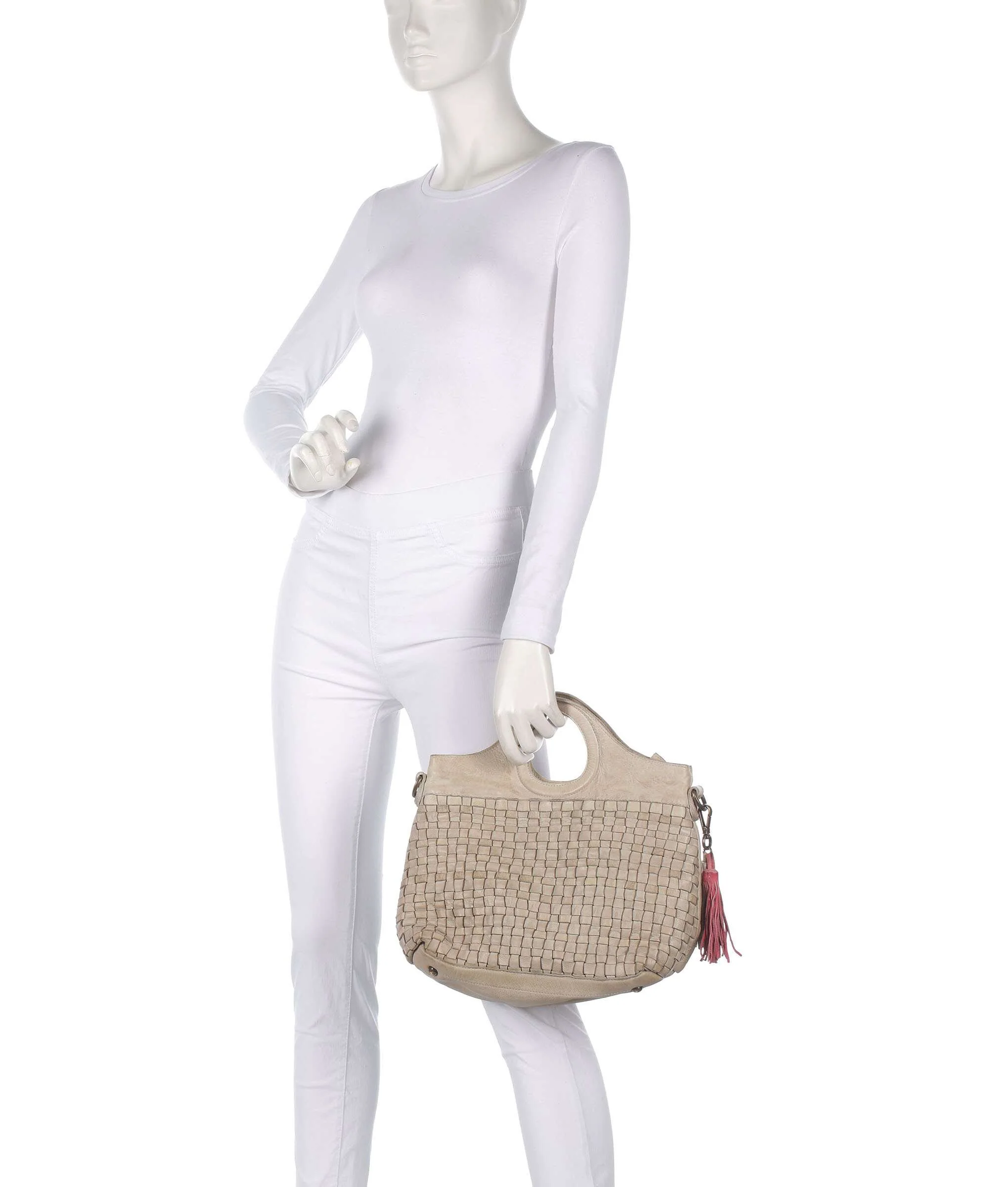 Taschendieb Wien Venusweg 1 Handtas beige sand - Image 3
