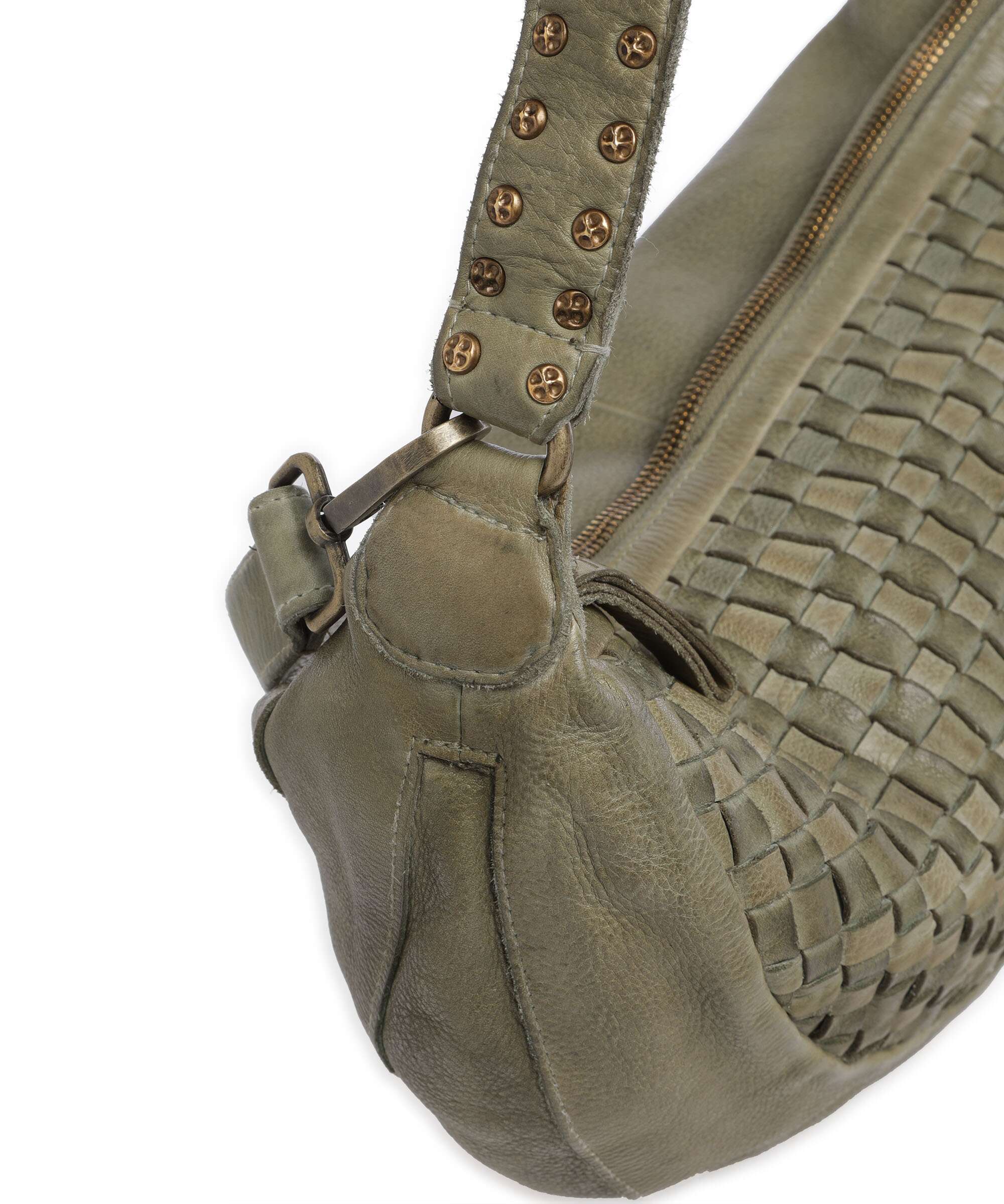 Taschendieb Wien Venusweg 8 Hobo tas green leaf - Image 4