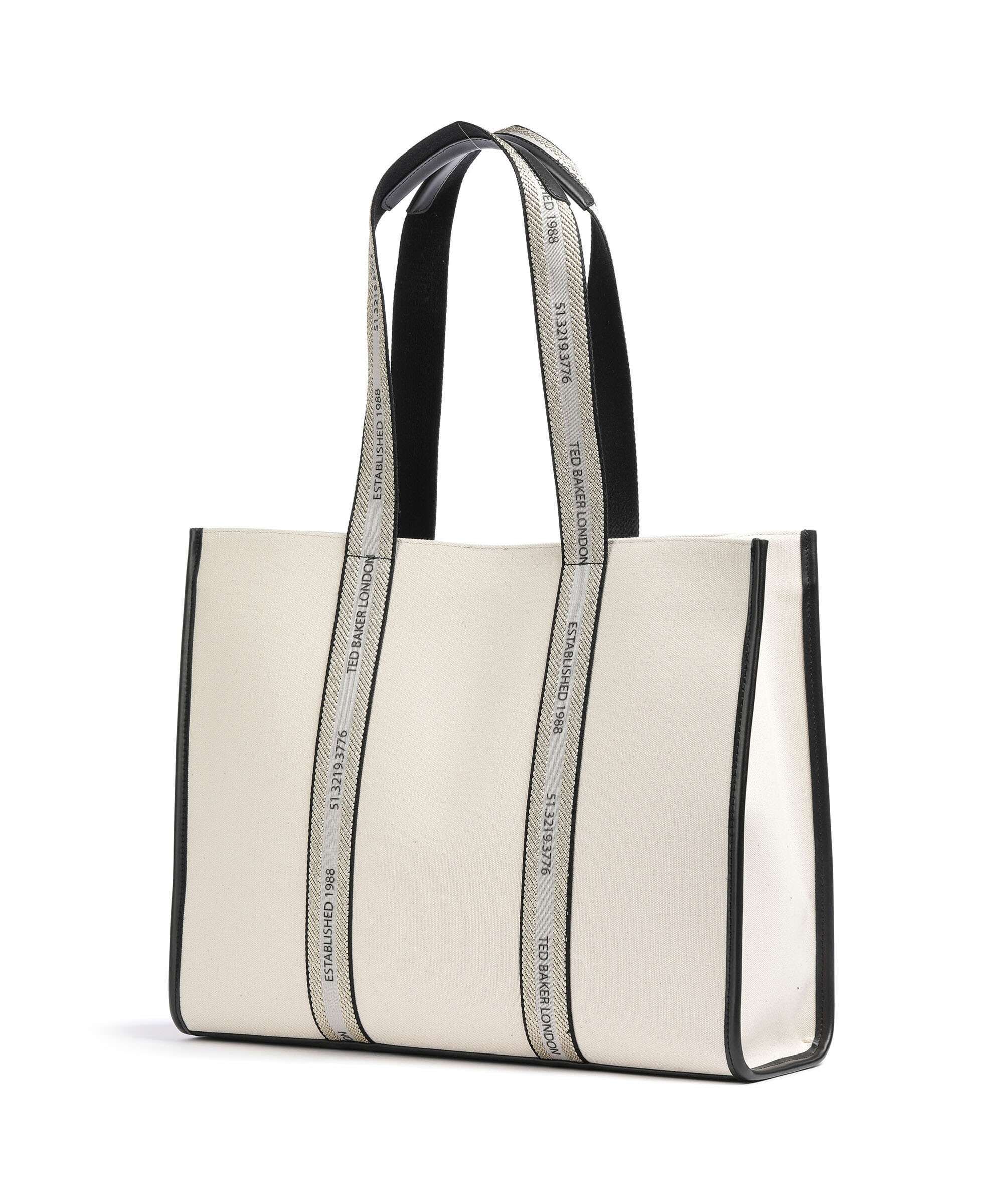 Ted Baker Georjey Boodschappentas ecru - Image 2