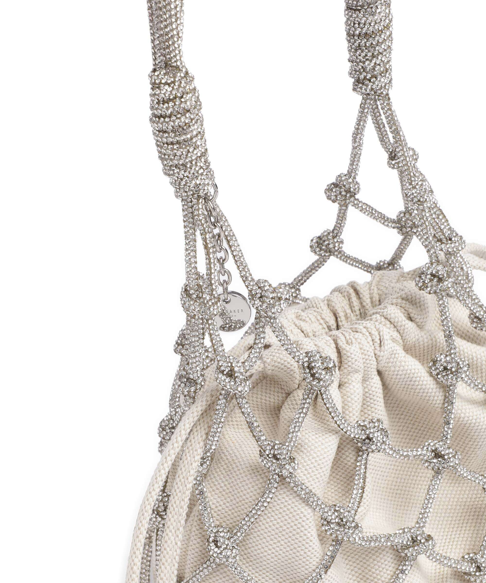 Ted Baker Kylisa Hobo tas silver - Image 4