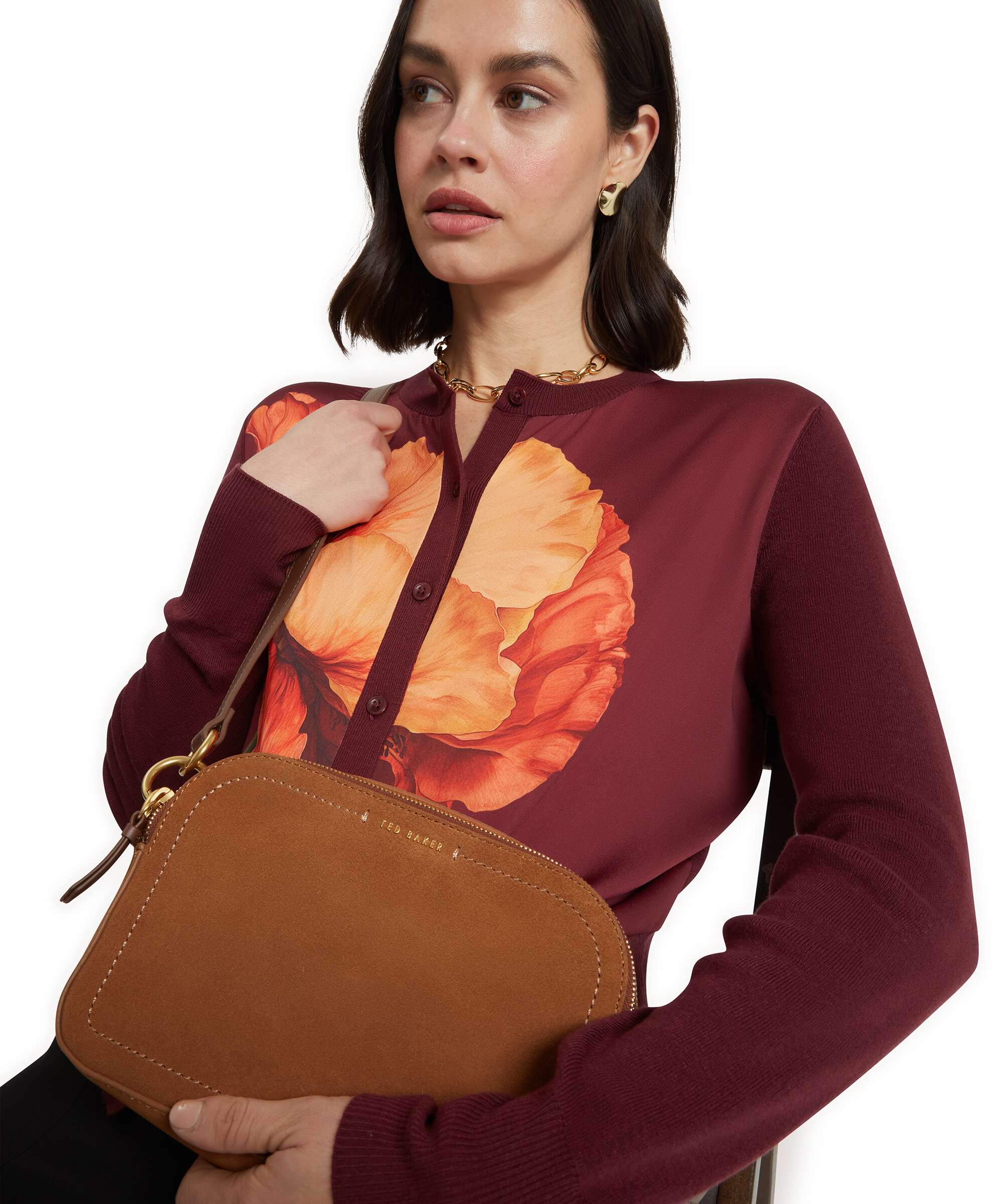 Ted Baker Shayane Crossbody tas brown - Image 3
