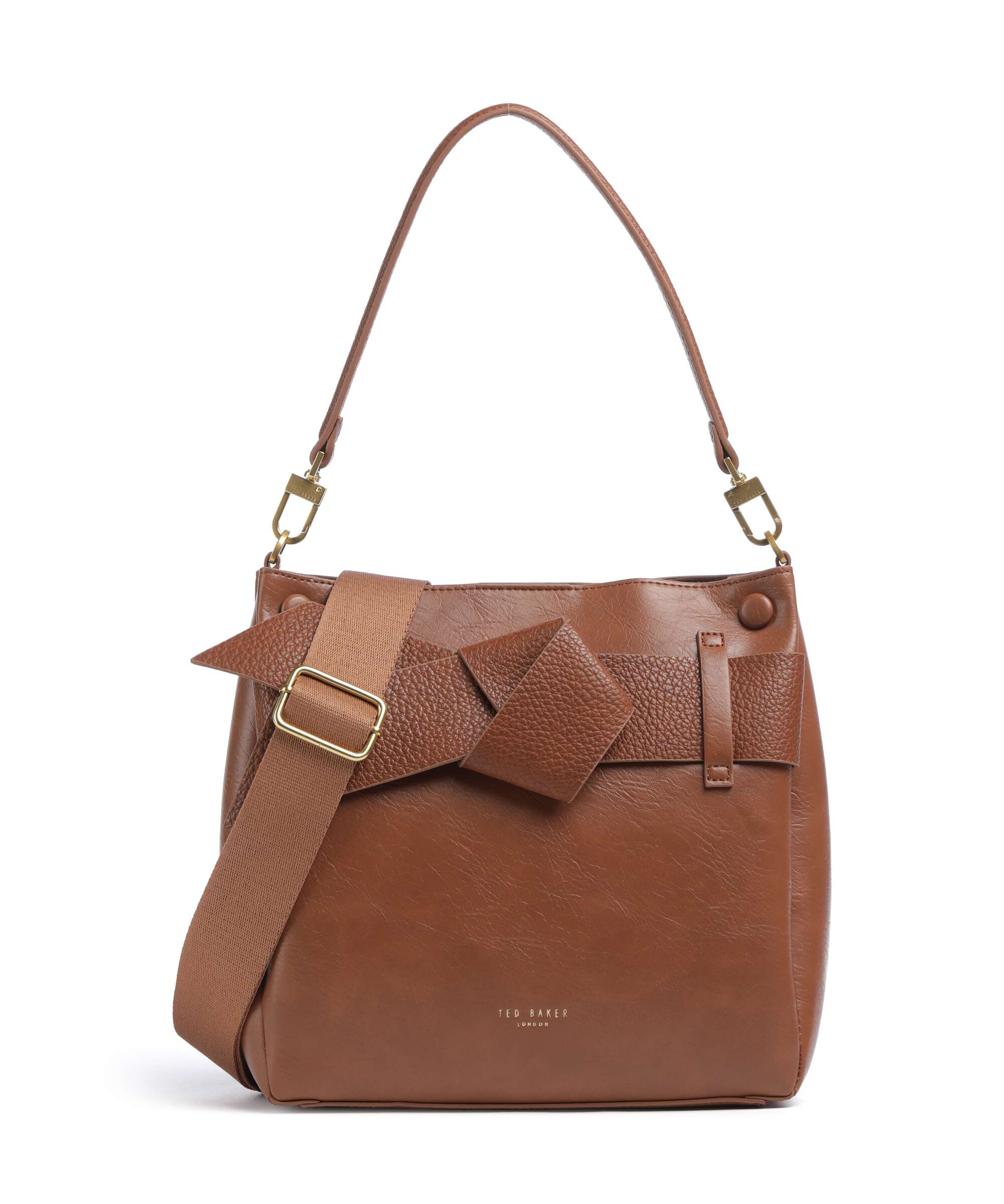 Ted Baker Ssonia Schoudertas tan