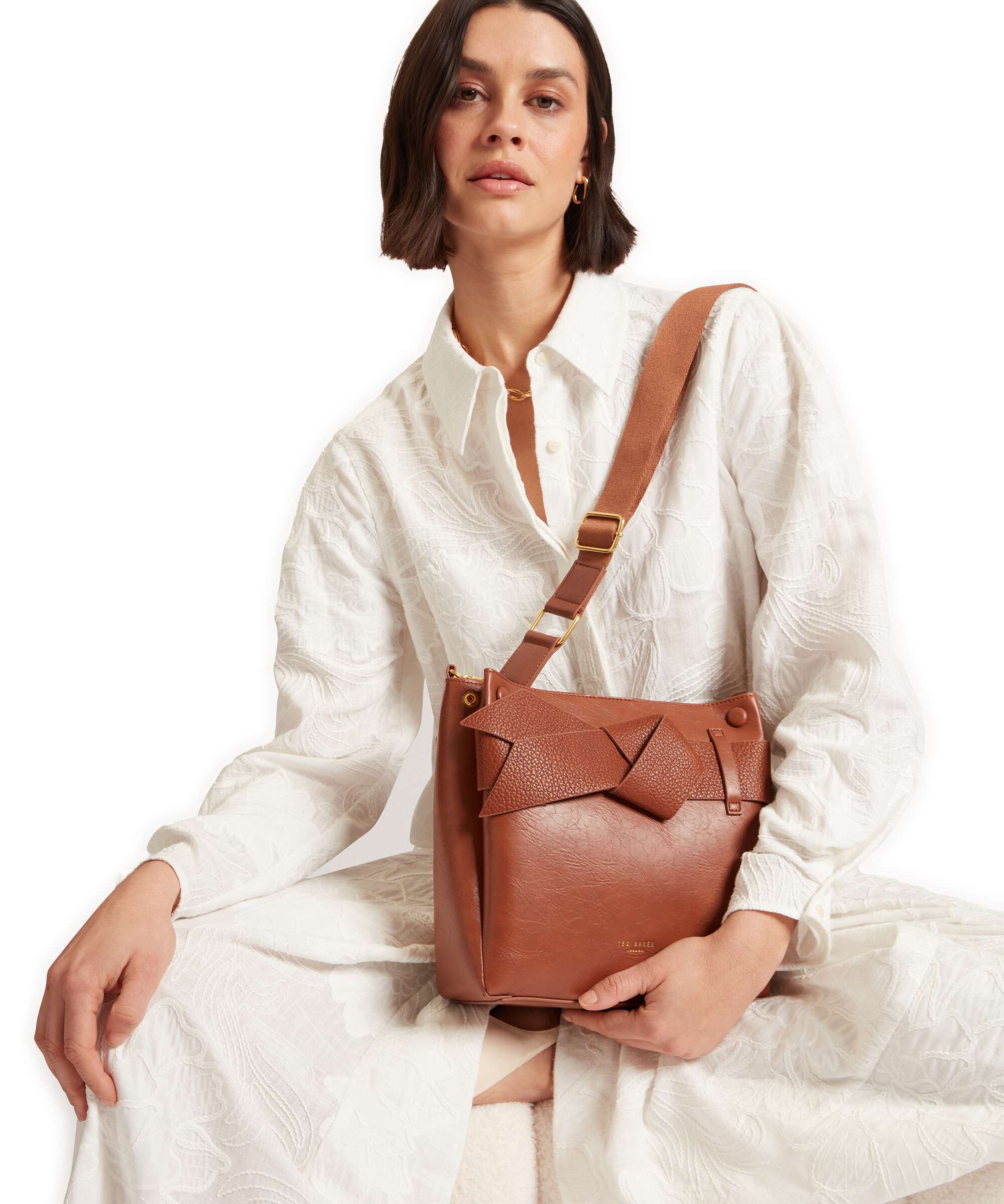 Ted Baker Ssonia Schoudertas tan - Image 3