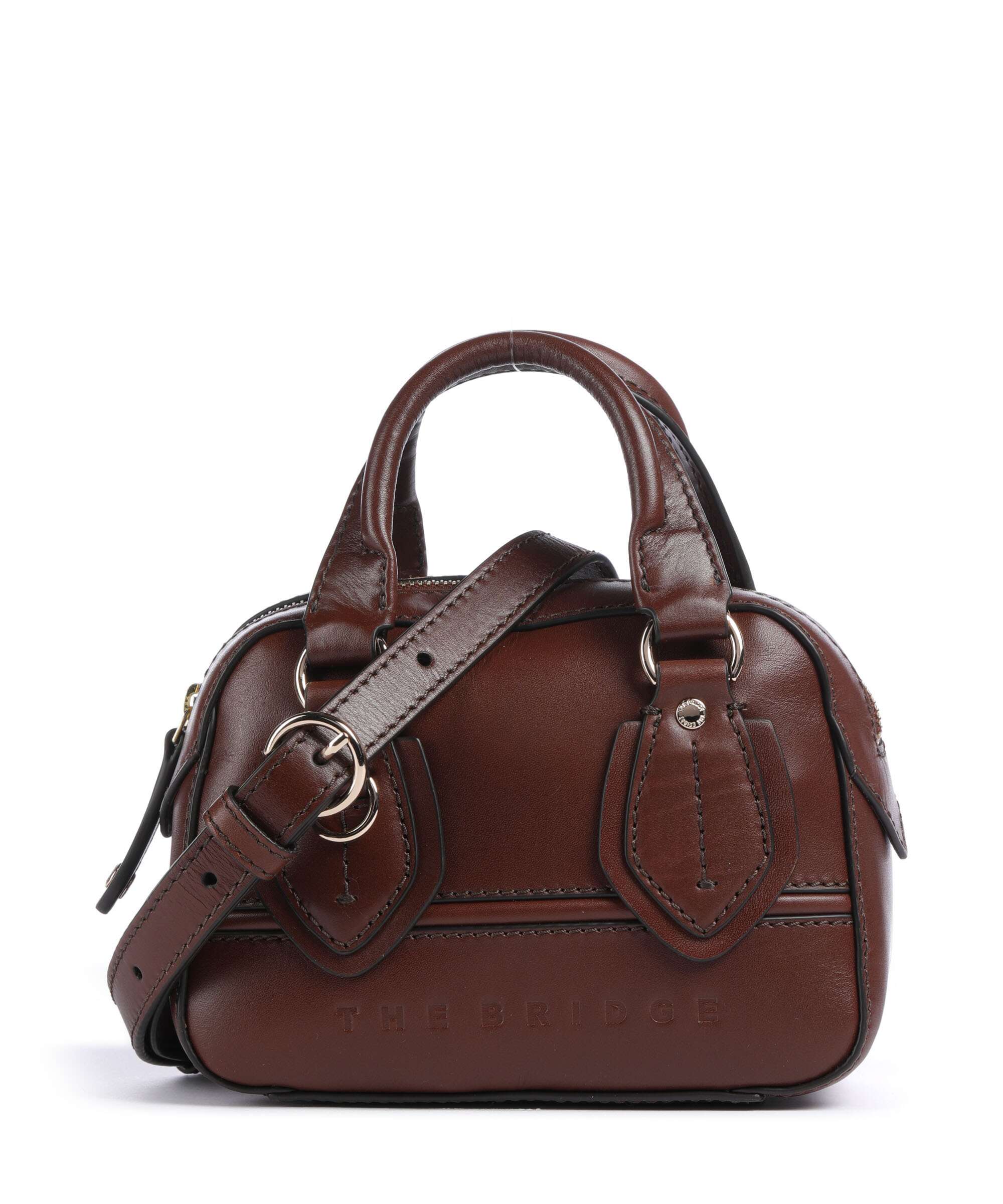 The Bridge Daphne Crossbody tas marrone