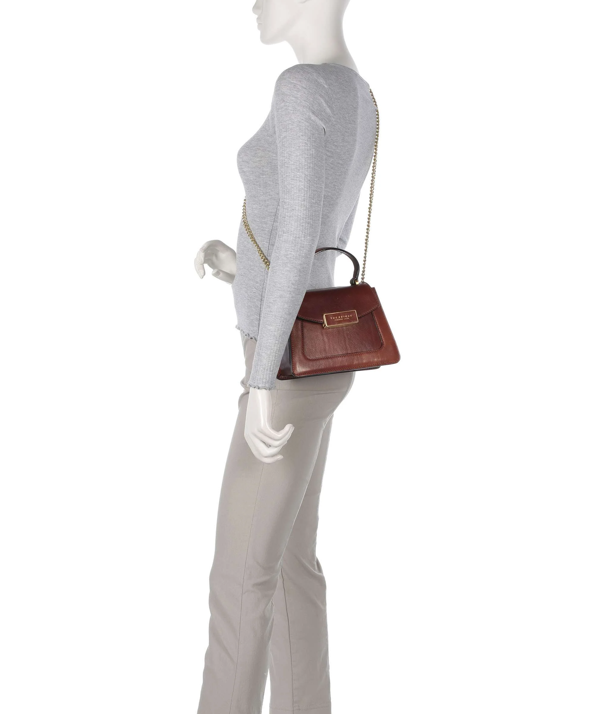 The Bridge Ginevra Crossbody tas brown - Image 3