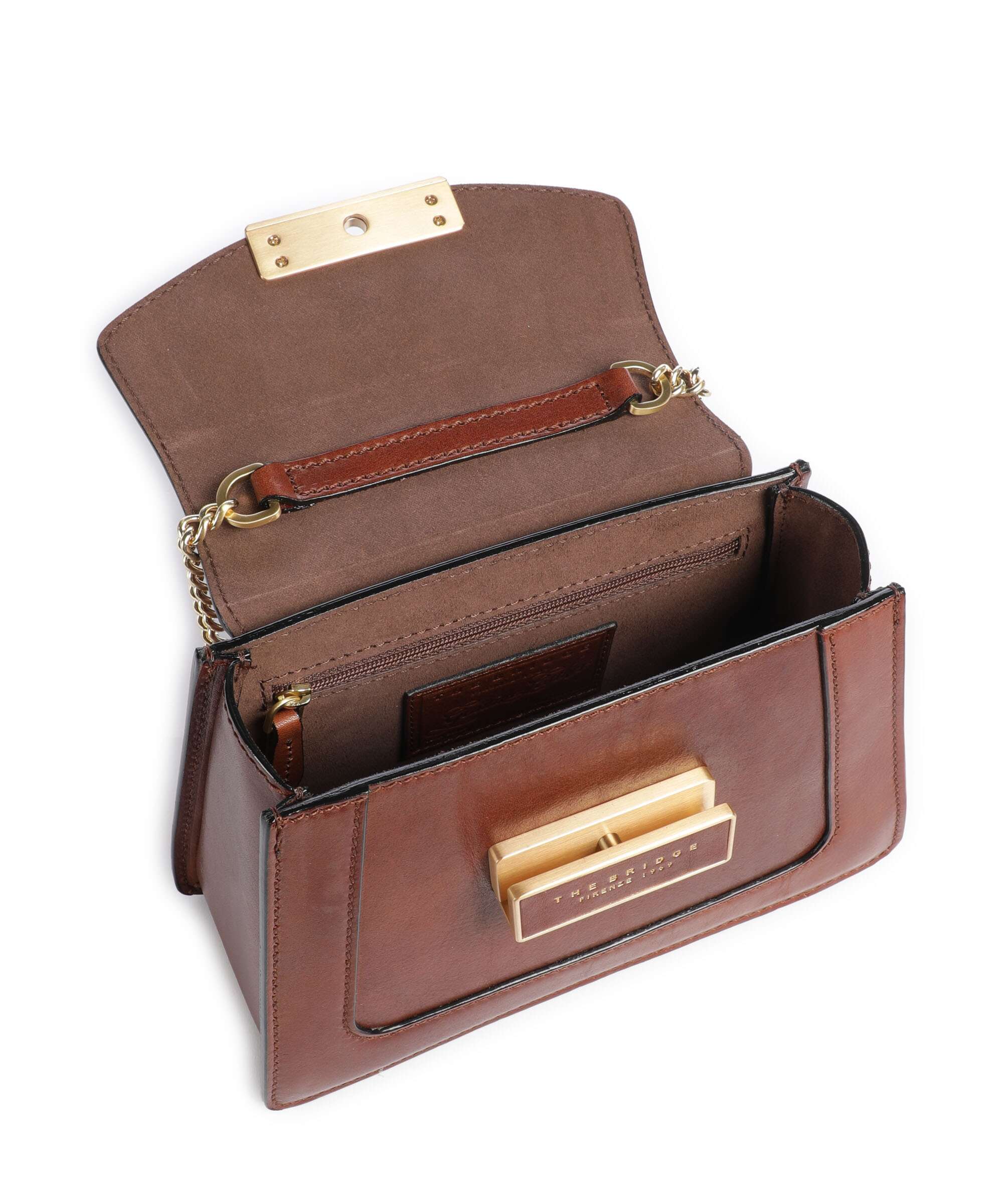 The Bridge Ginevra Crossbody tas brown - Image 6