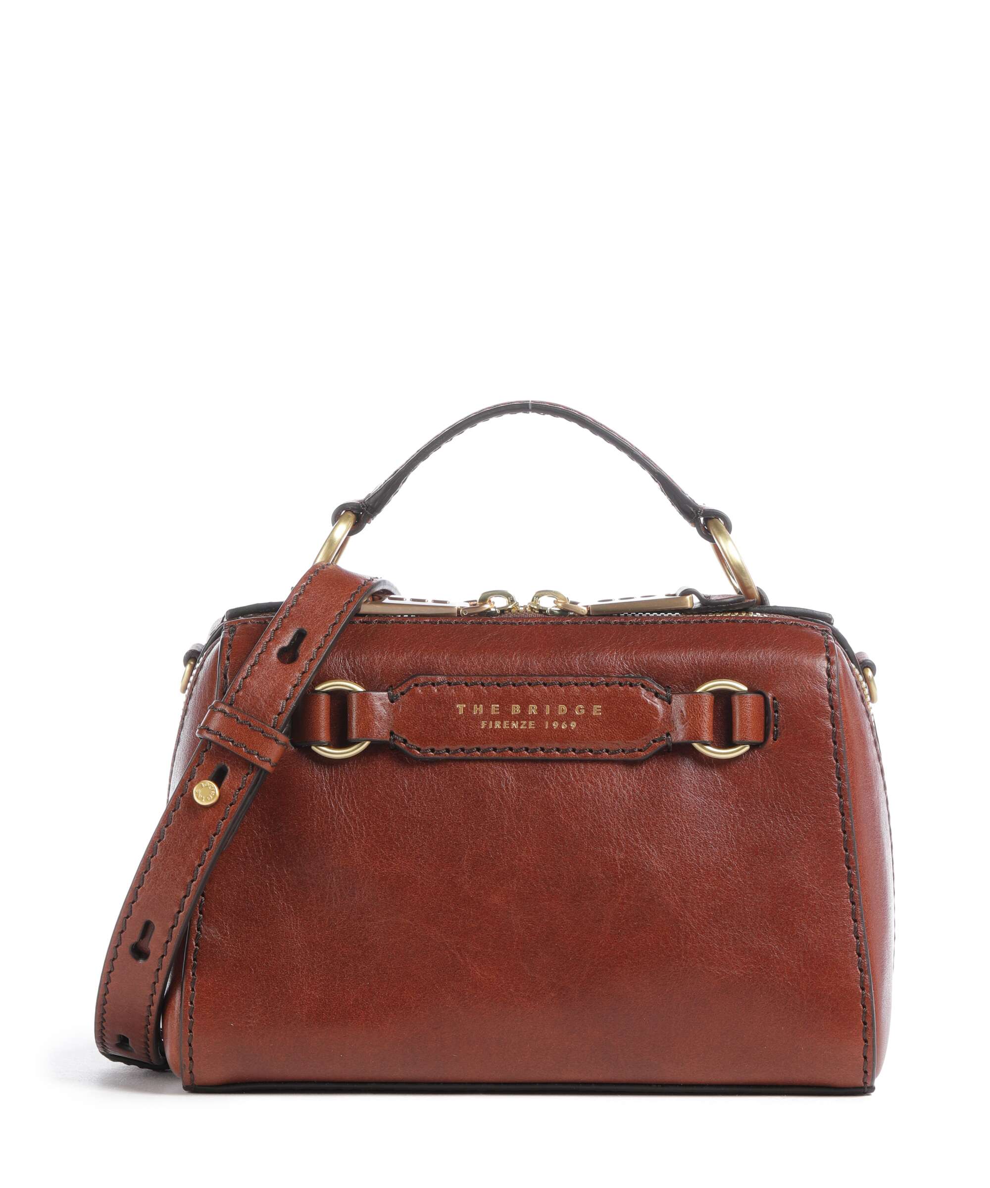The Bridge Laura Crossbody tas marrone