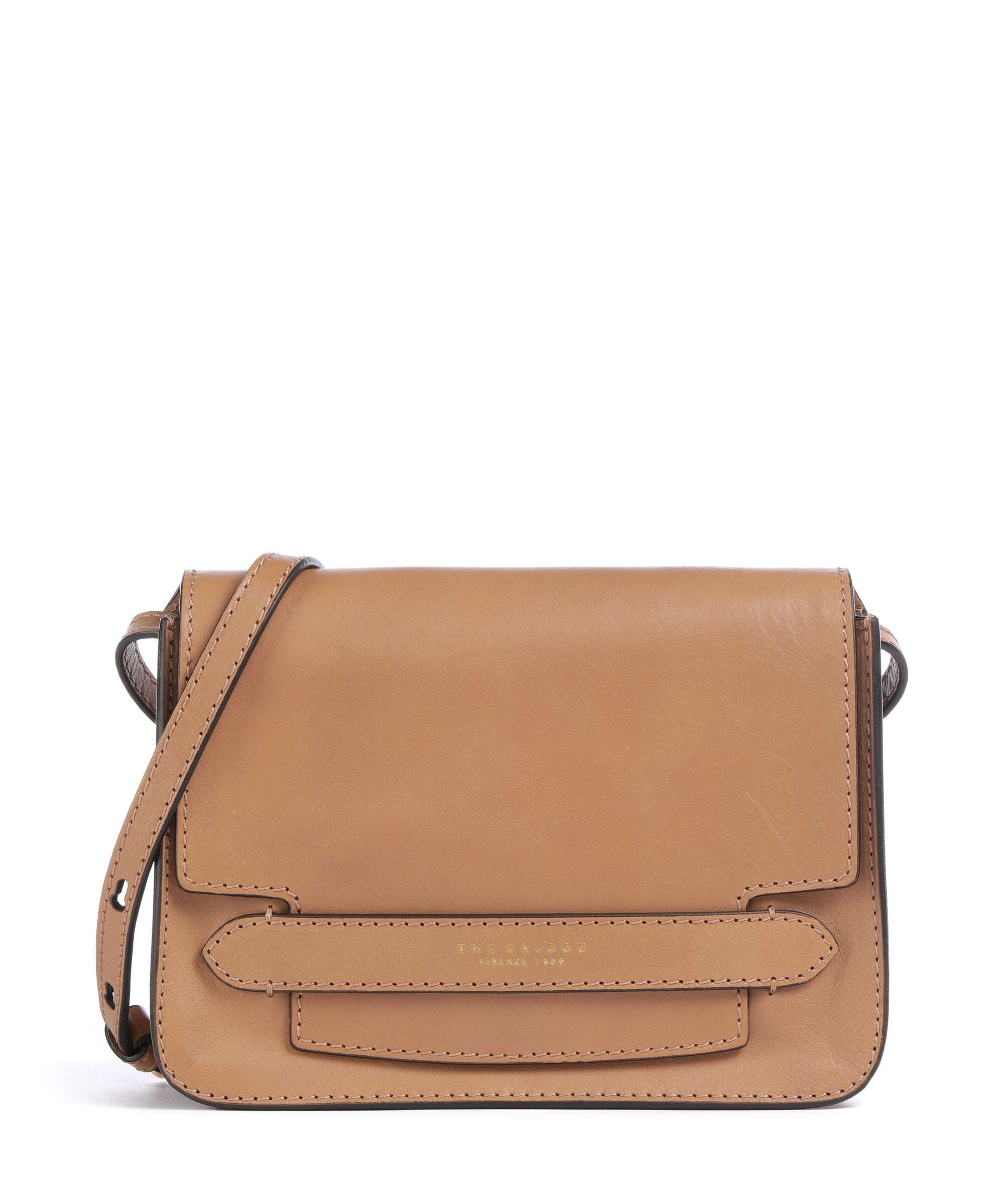 The Bridge Lucrezia Crossbody tas marzipan