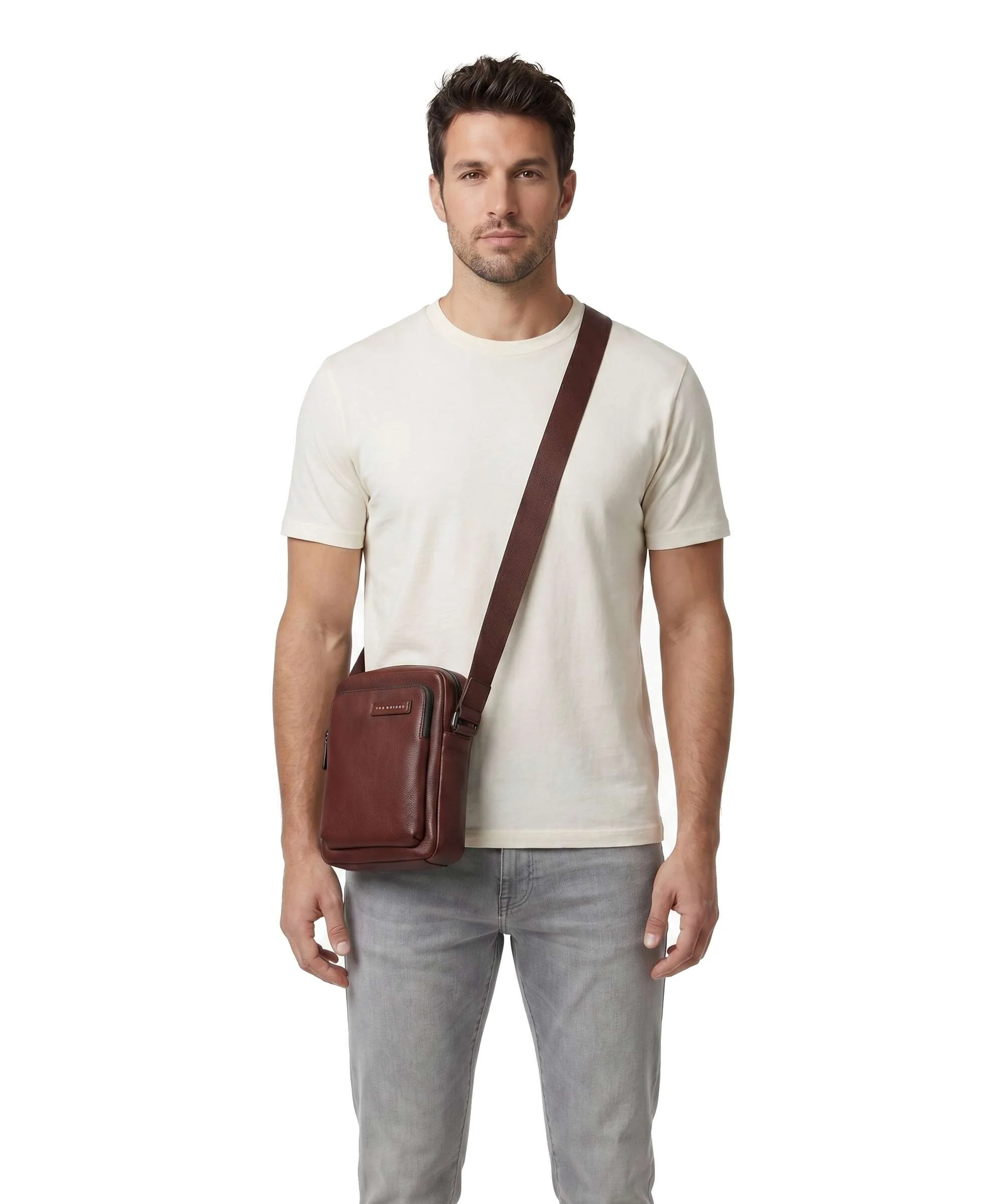 The Bridge Ludovico Crossbody tas marrone - Image 3