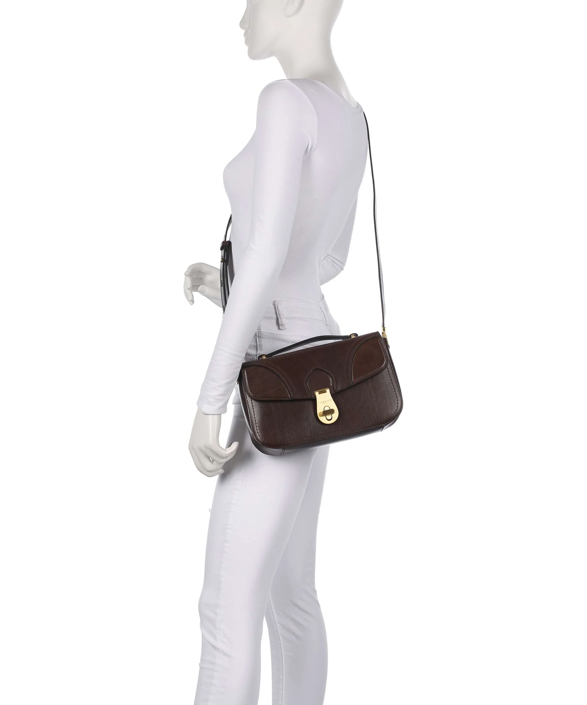 The Bridge Mia Crossbody tas moka - Image 3