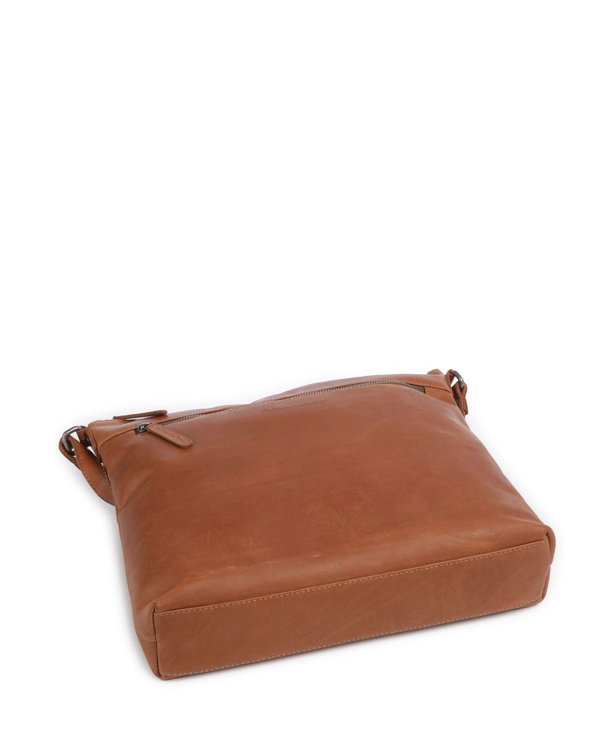 The Chesterfield Brand Cow Wax Pull Up Cartagena Crossbody tas cognac - Image 5