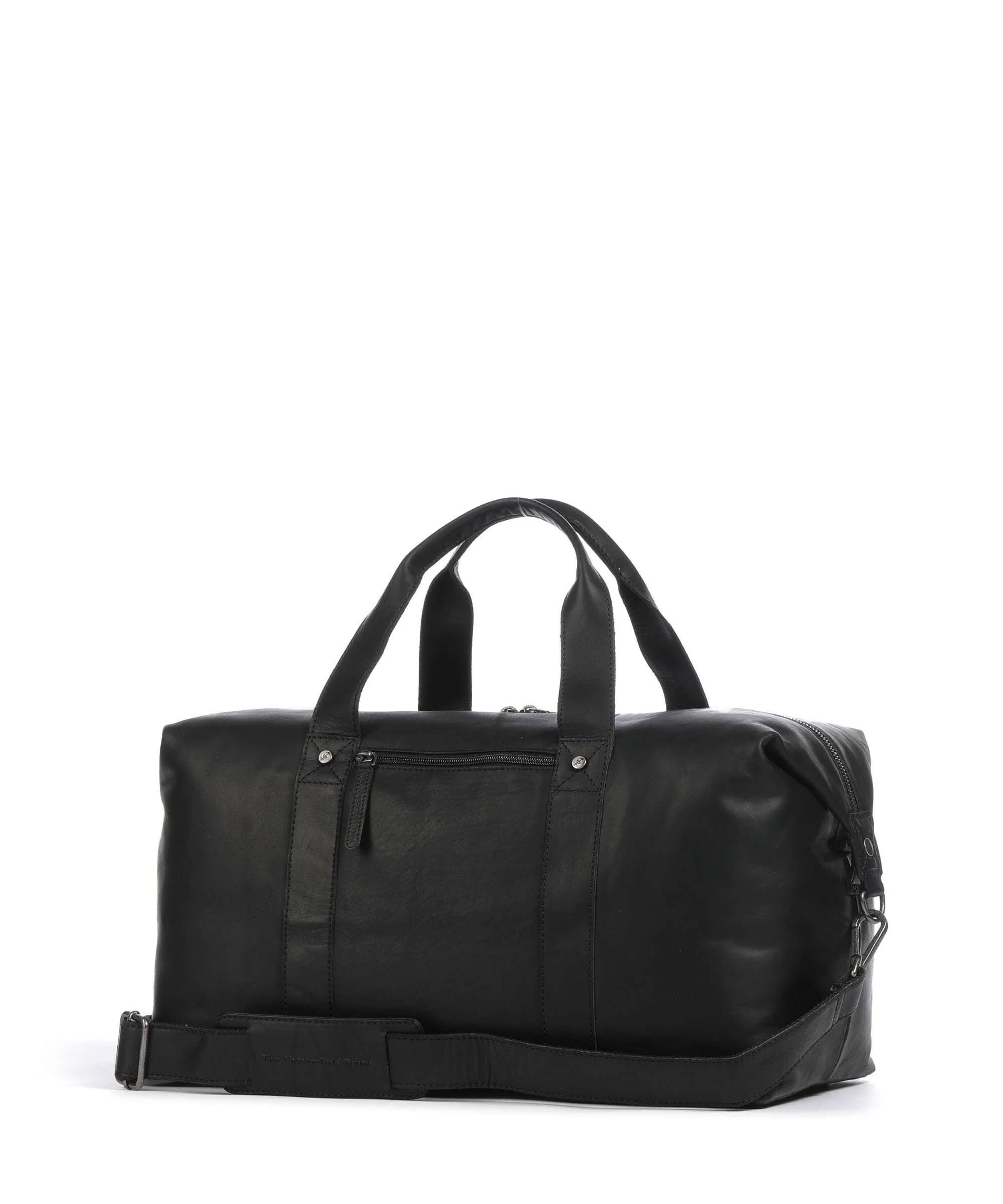 The Chesterfield Brand Cow Wax Pull Up Conor Weekendtas black - Image 2