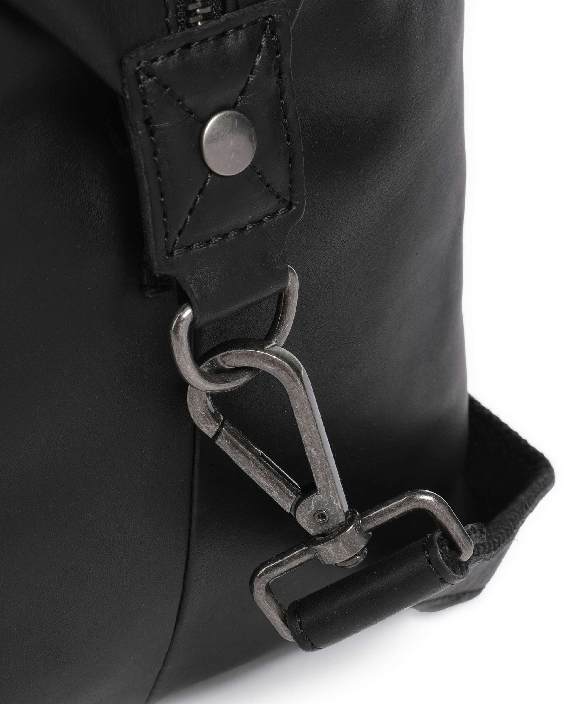 The Chesterfield Brand Cow Wax Pull Up Conor Weekendtas black - Image 3