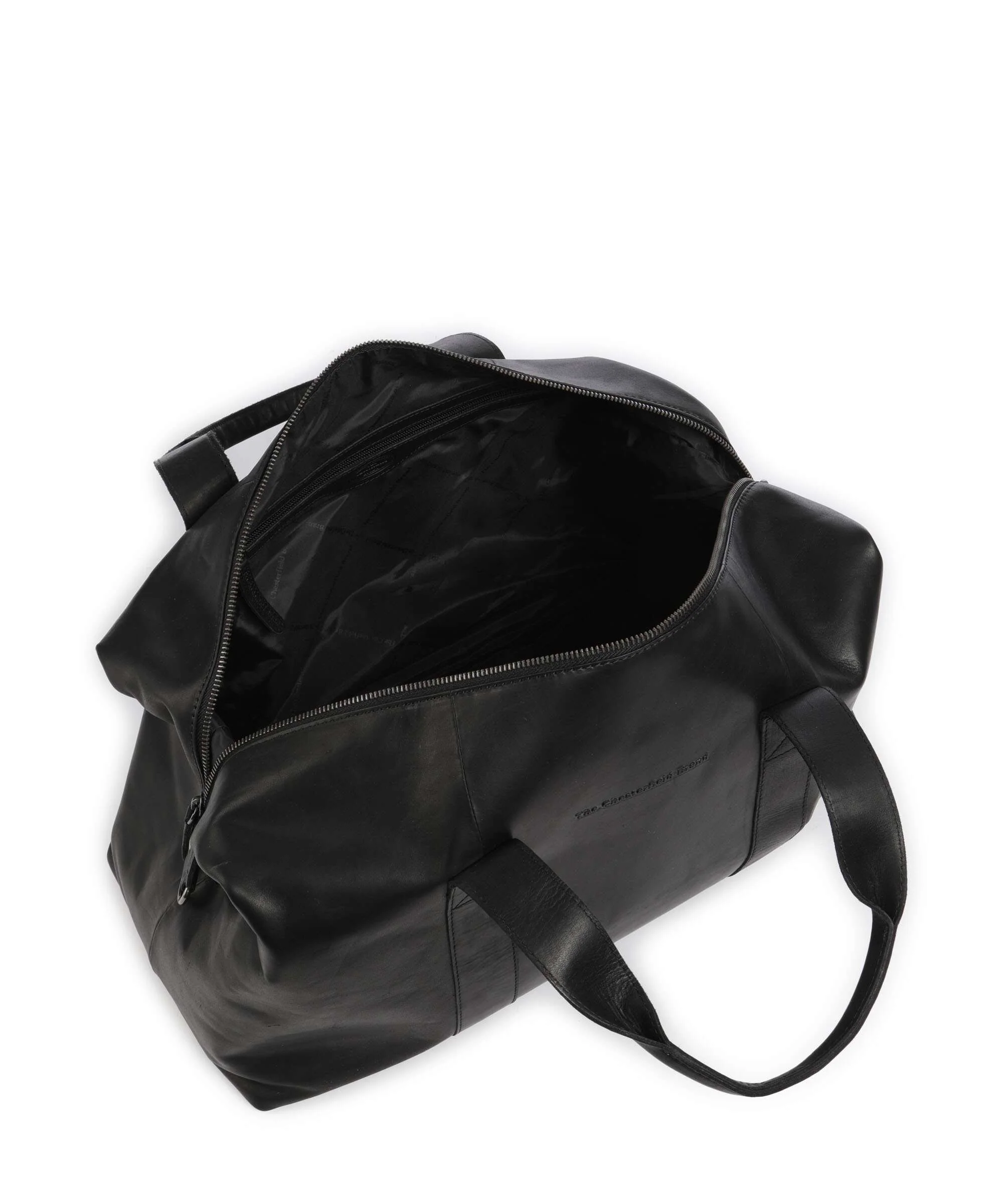 The Chesterfield Brand Cow Wax Pull Up Conor Weekendtas black - Image 5