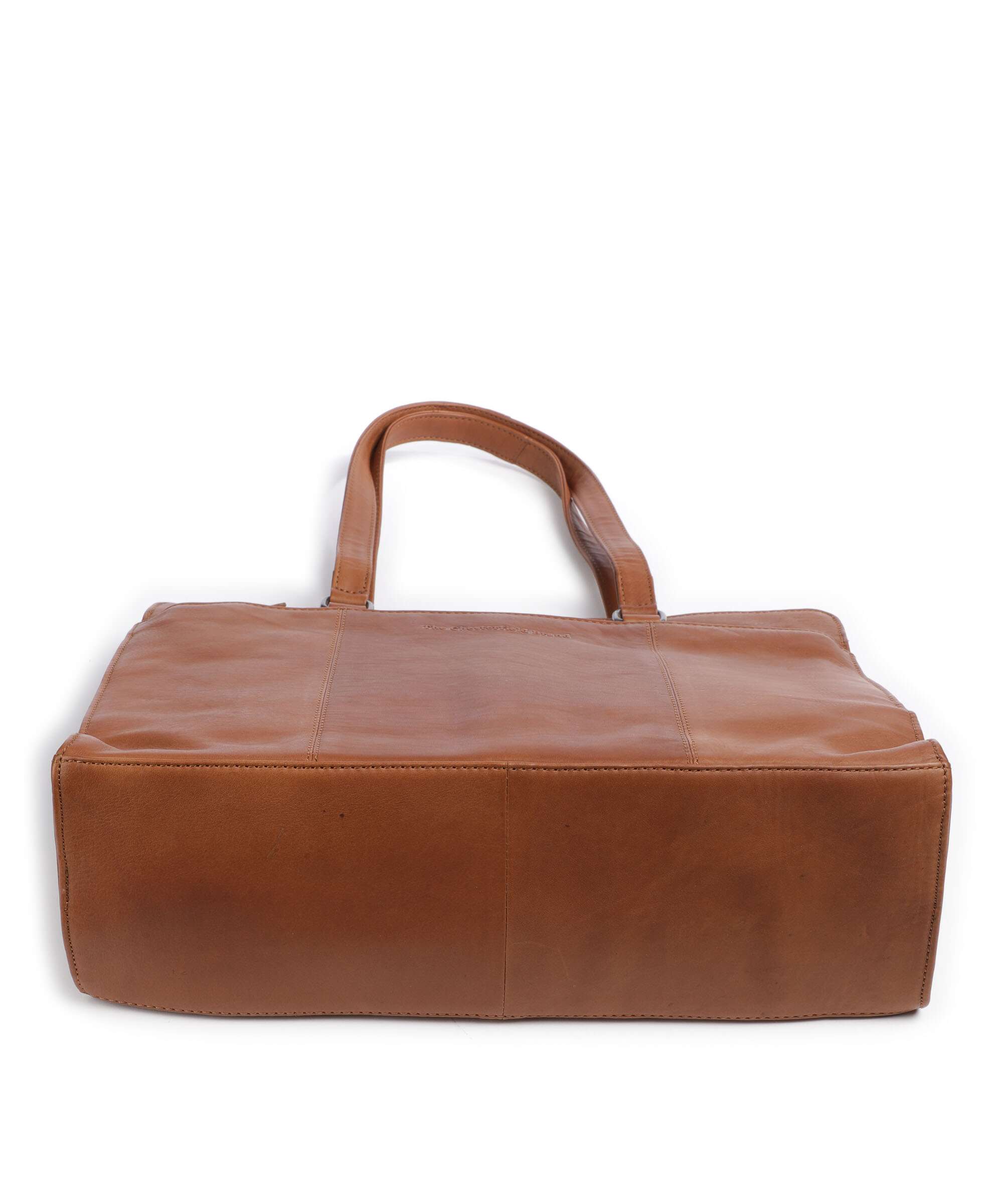 The Chesterfield Brand Cow Wax Pull Up Fidenza Boodschappentas cognac - Image 4
