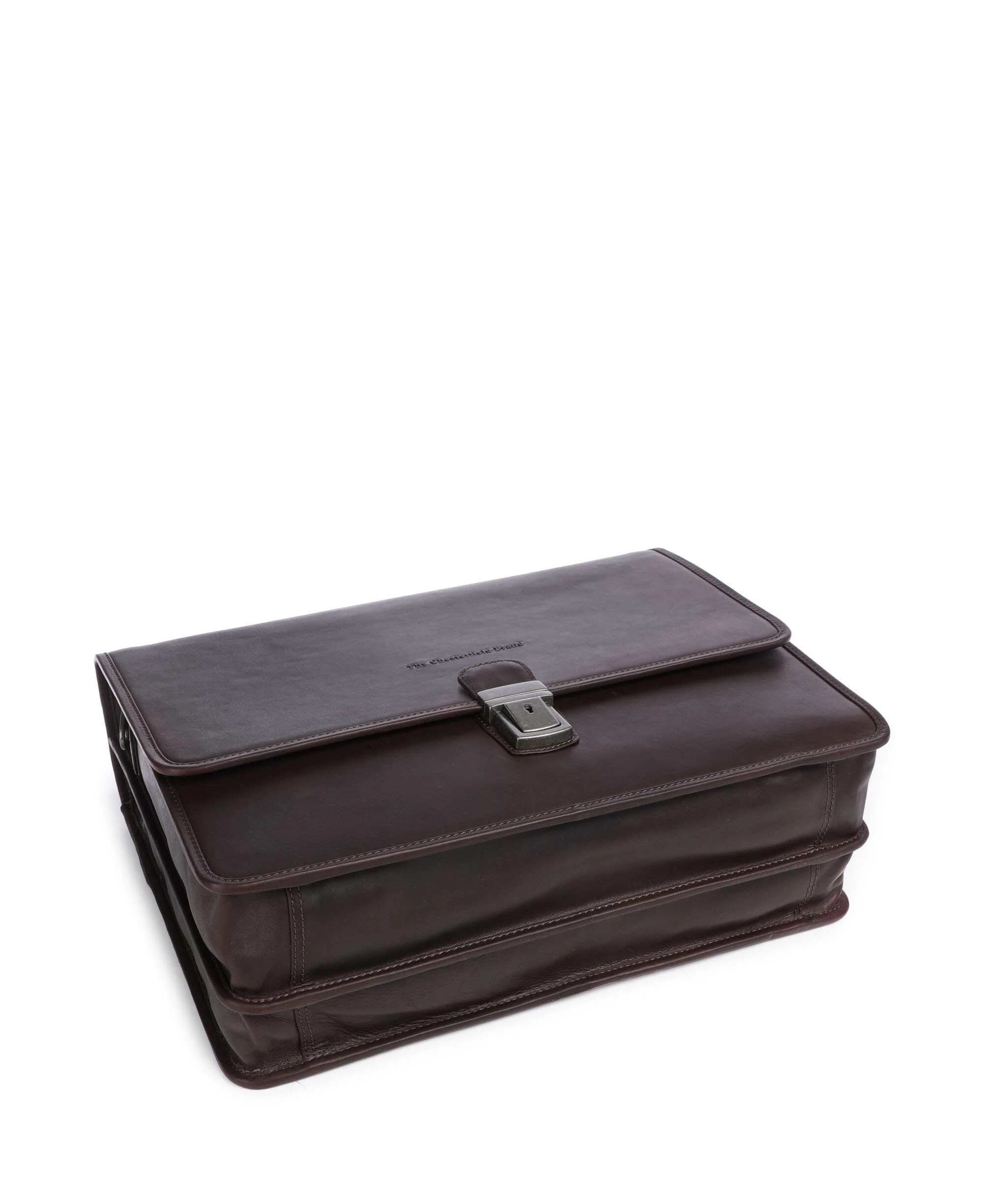 The Chesterfield Brand Cow Wax Pull Up Glenwood Aktetas brown - Image 5
