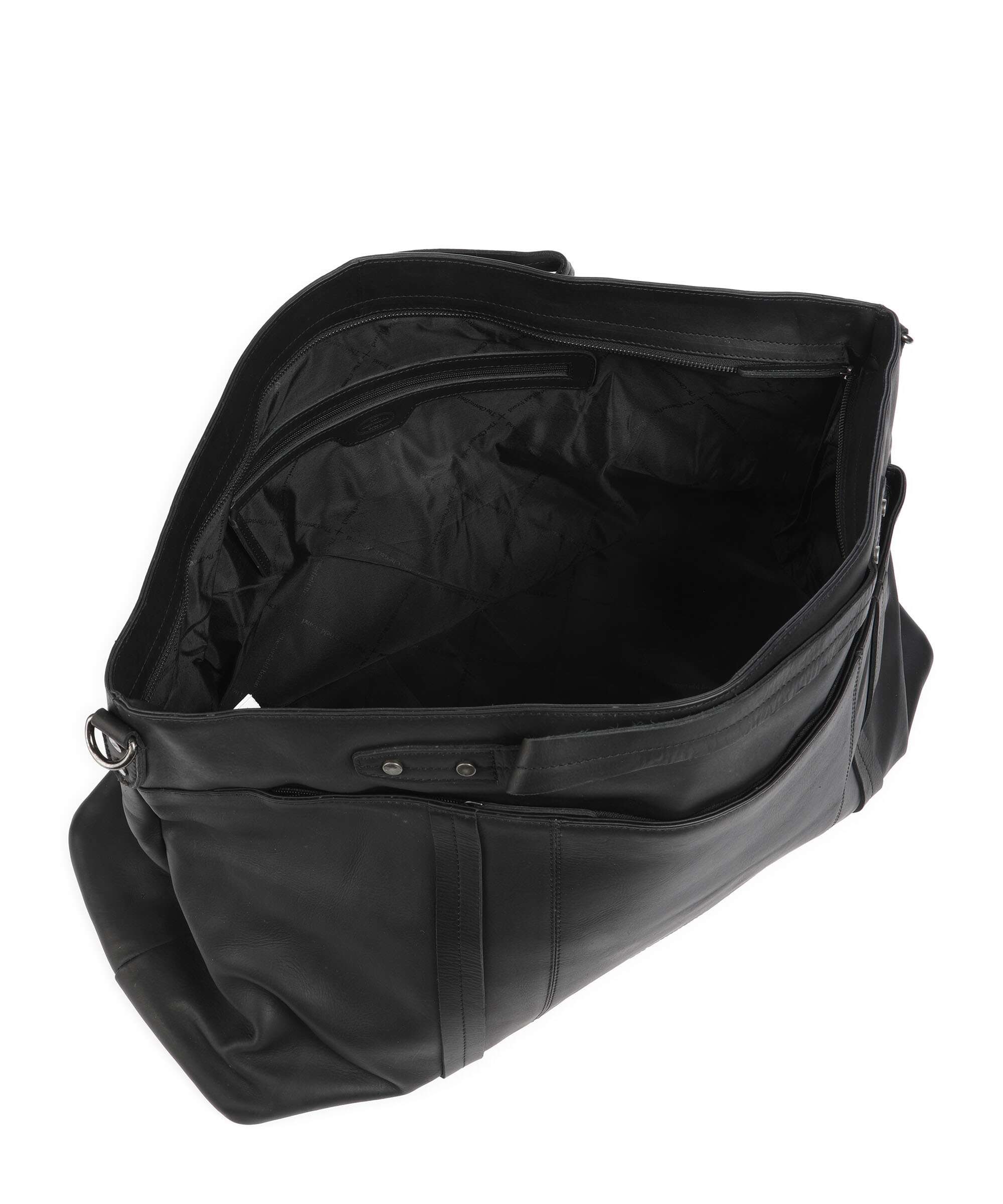 The Chesterfield Brand Cow Wax Pull Up Mark Weekendtas black - Image 5