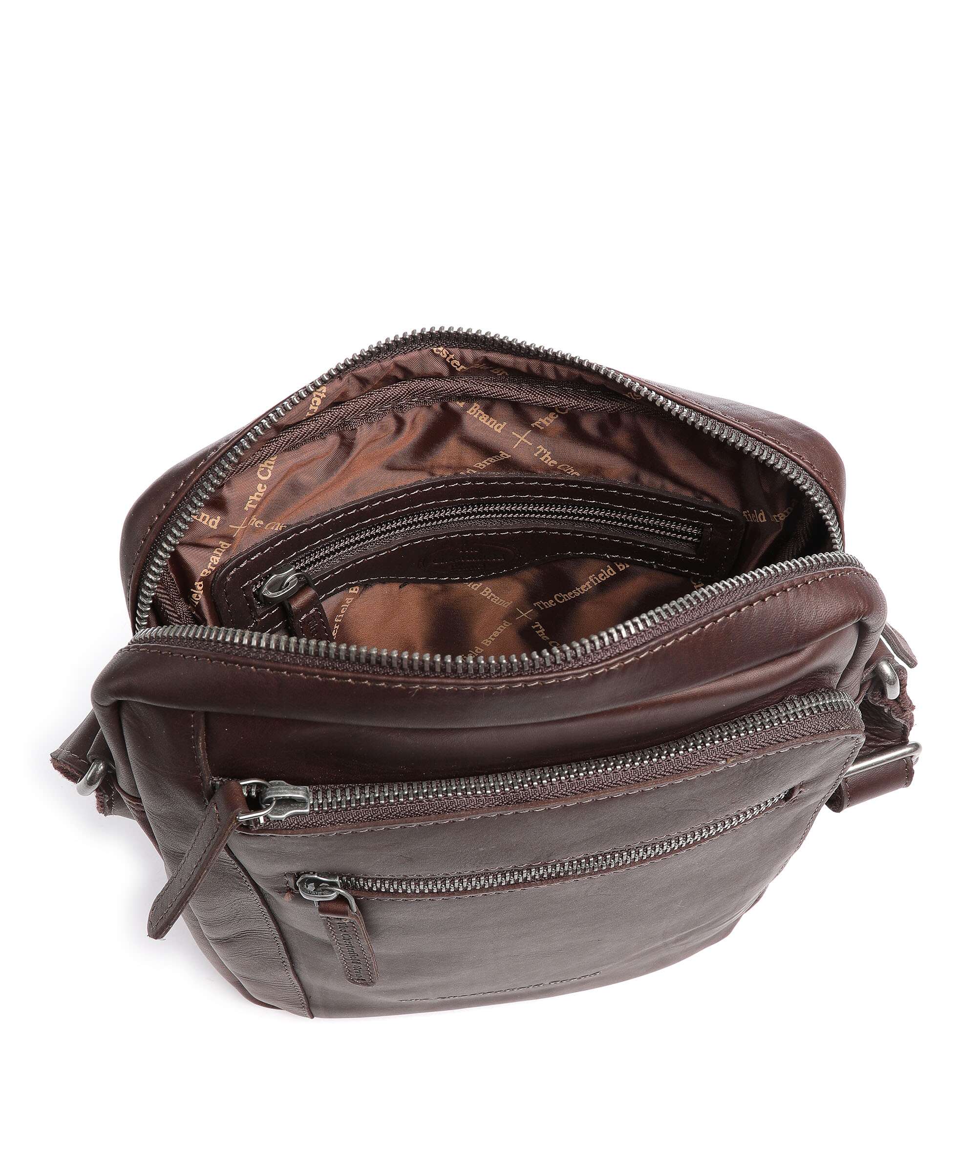The Chesterfield Brand Dessau Crossbody tas braun - Image 5