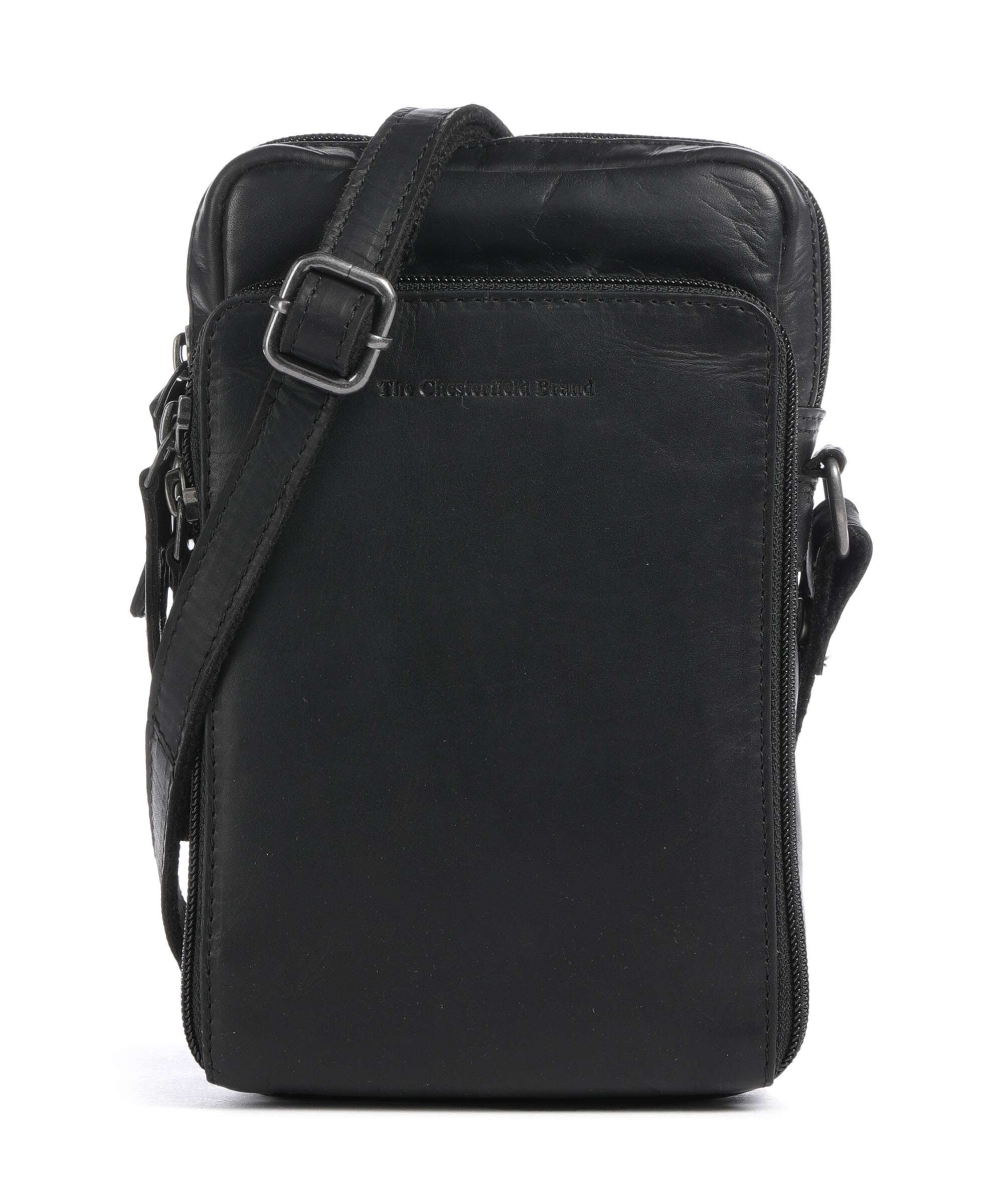 The Chesterfield Brand Hamilton Crossbody tas schwarz